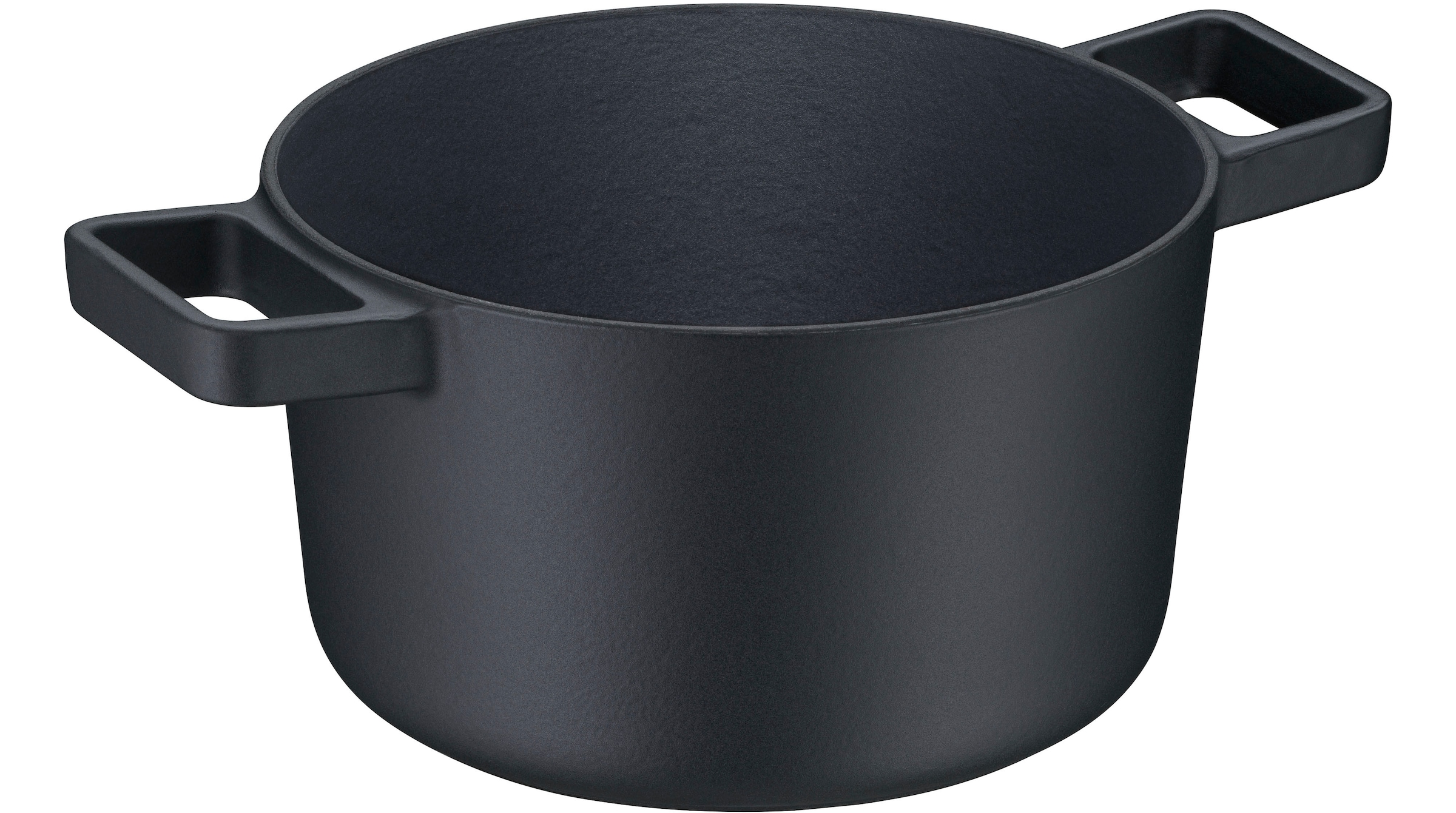 WMF Bräter »Flavour, Ø 22 cm«, Gusseisen, 4,3 Liter, Gusseisen-Kochgeschirr, Deckel mit Kondensationsnoppen