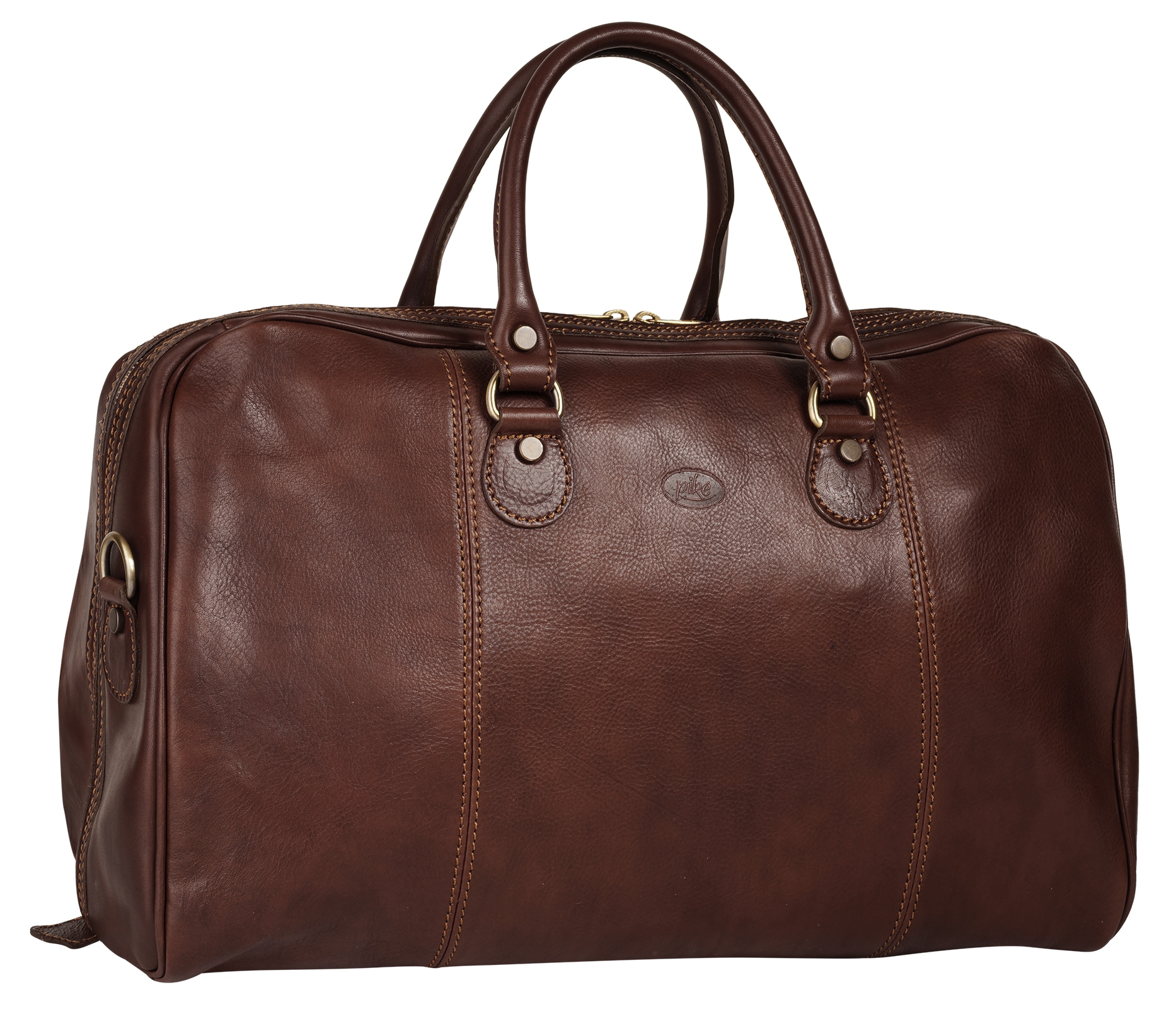 Piké Reisetasche »CALABRIA MEDIO«, echt Leder, Made in Italy