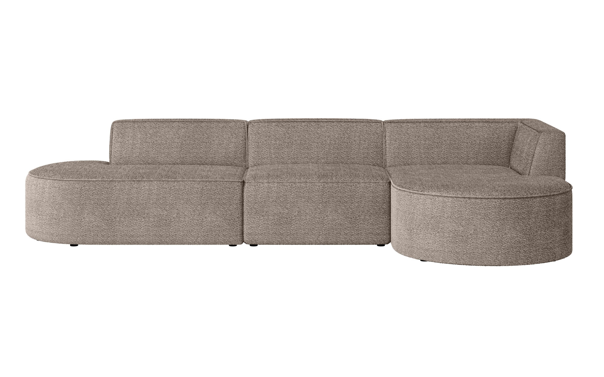 OTTO home Ecksofa "EIVIND Designer Sofa mit Ottomane rechts/links, B/T/H: 3 günstig online kaufen