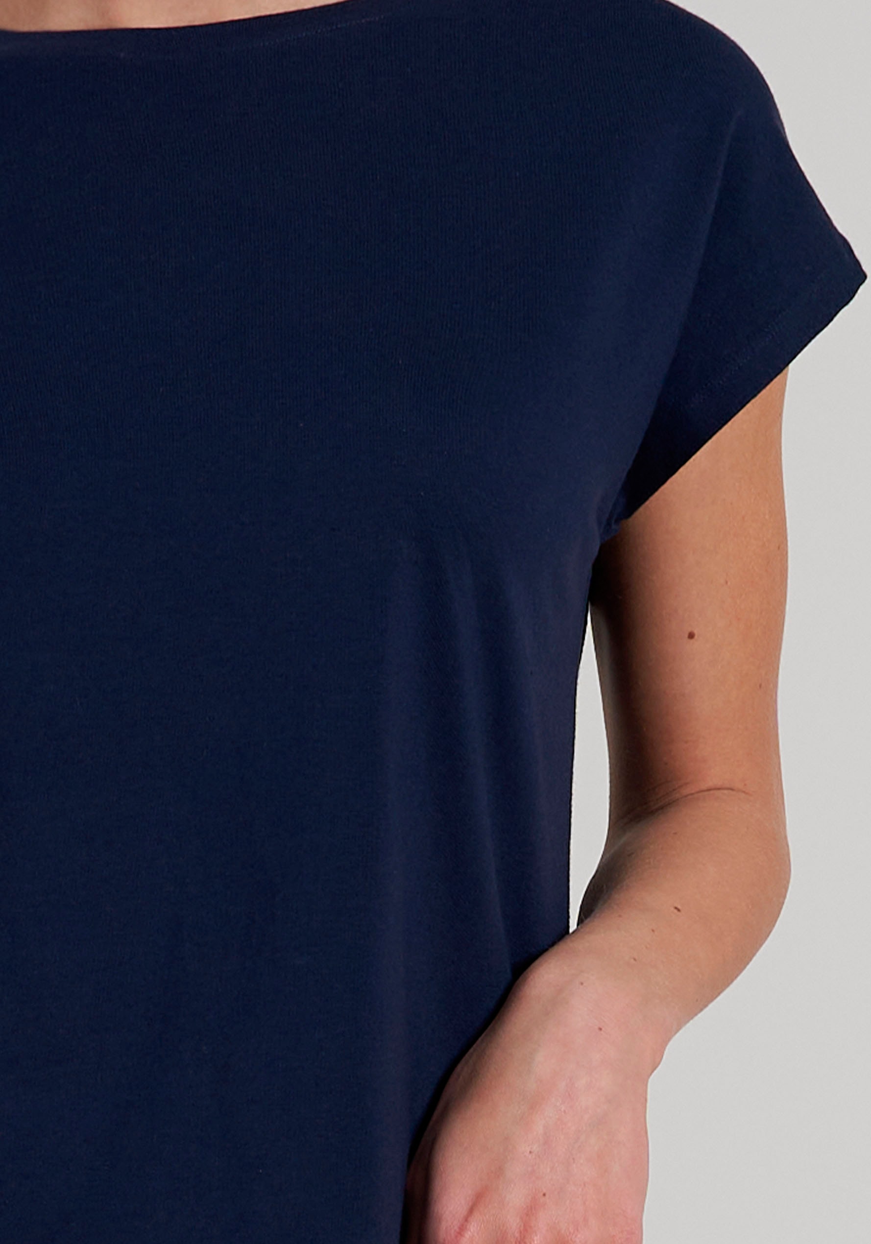 TOM TAILOR T-Shirt, mit stylischen, überschnittenen Ärmeln