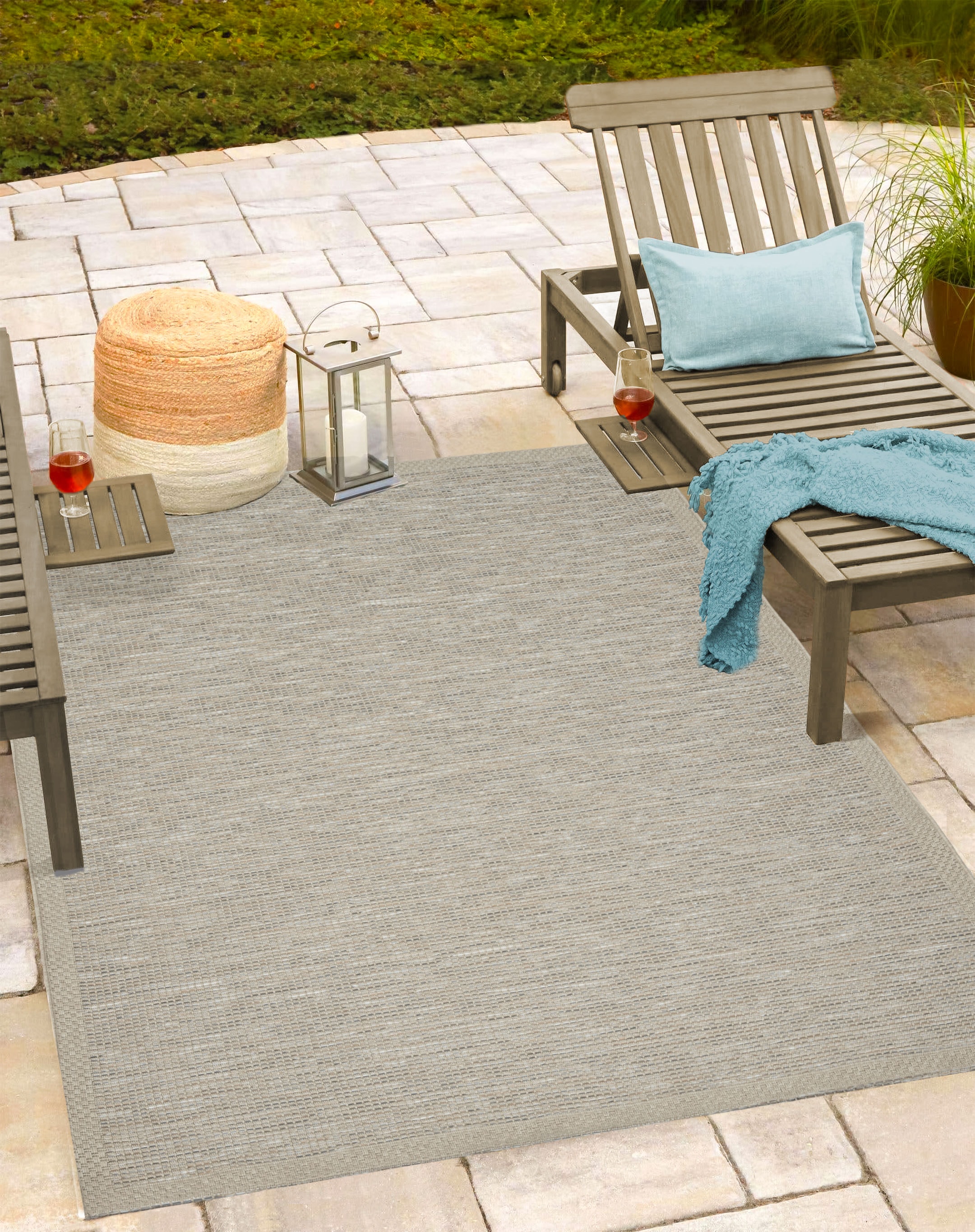 the carpet "Calgary" rechteckig 1 mm Höhe moderner robuster In und Outdoor Teppich