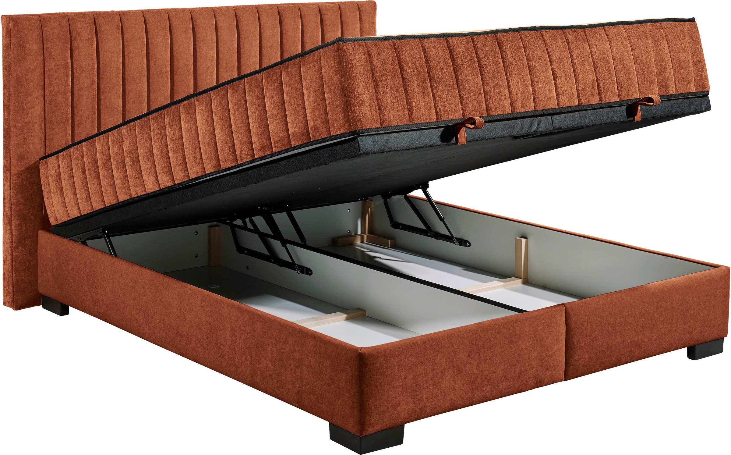 ED EXCITING DESIGN Boxbett »Nagol«, mit Bettkasten, mit Wendematratze, erhältlich in verschiedenen Breiten