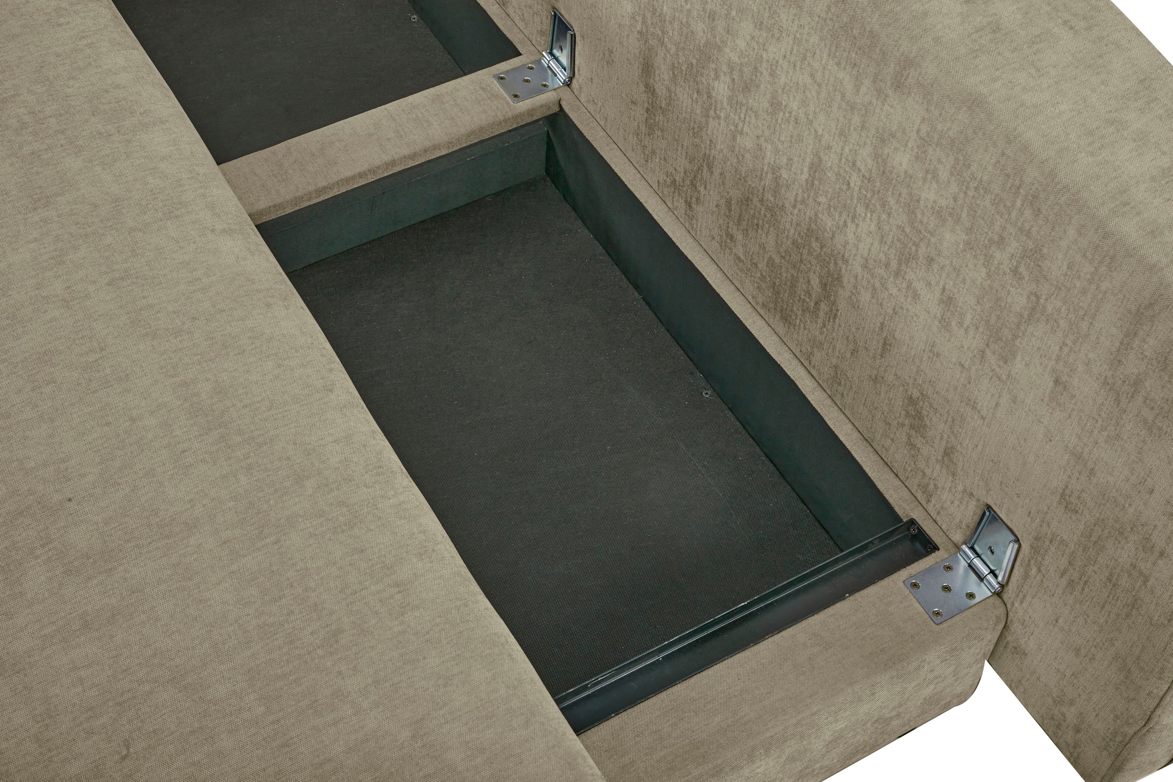 OTTO home Schlafsofa »ONNIKO, Breite: 192 cm, Liegefläche 121x192 cm, Feinstruktur-Bezug« mit Bettfunktion & Bettkasten