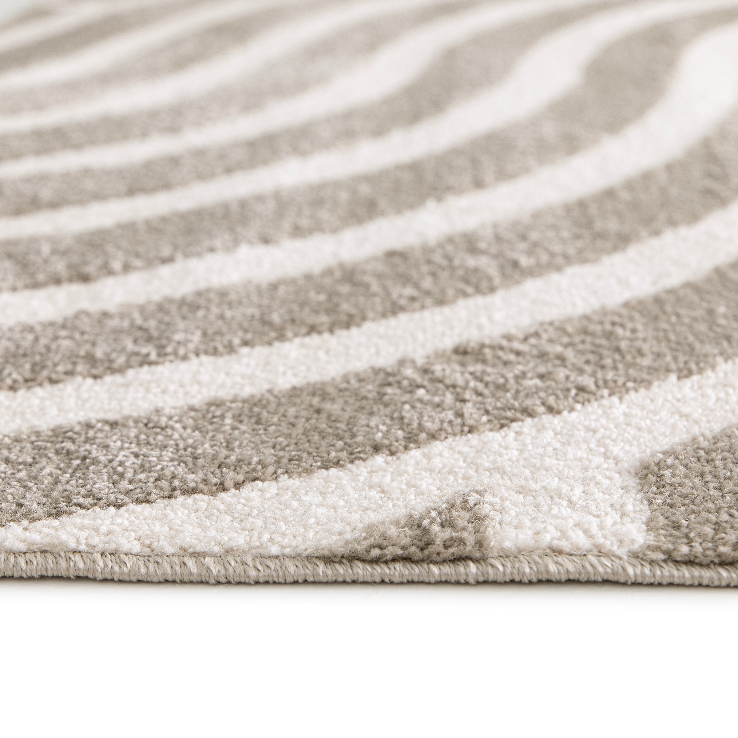 OTTO home Teppich »Rubi, Supersoft, 3D- Design, weiche Haptik« rechteckig 9 mm Höhe softer Kurzflor, pflegeleicht, Wohnzimmer, Esszimmer, Schlafzimmer