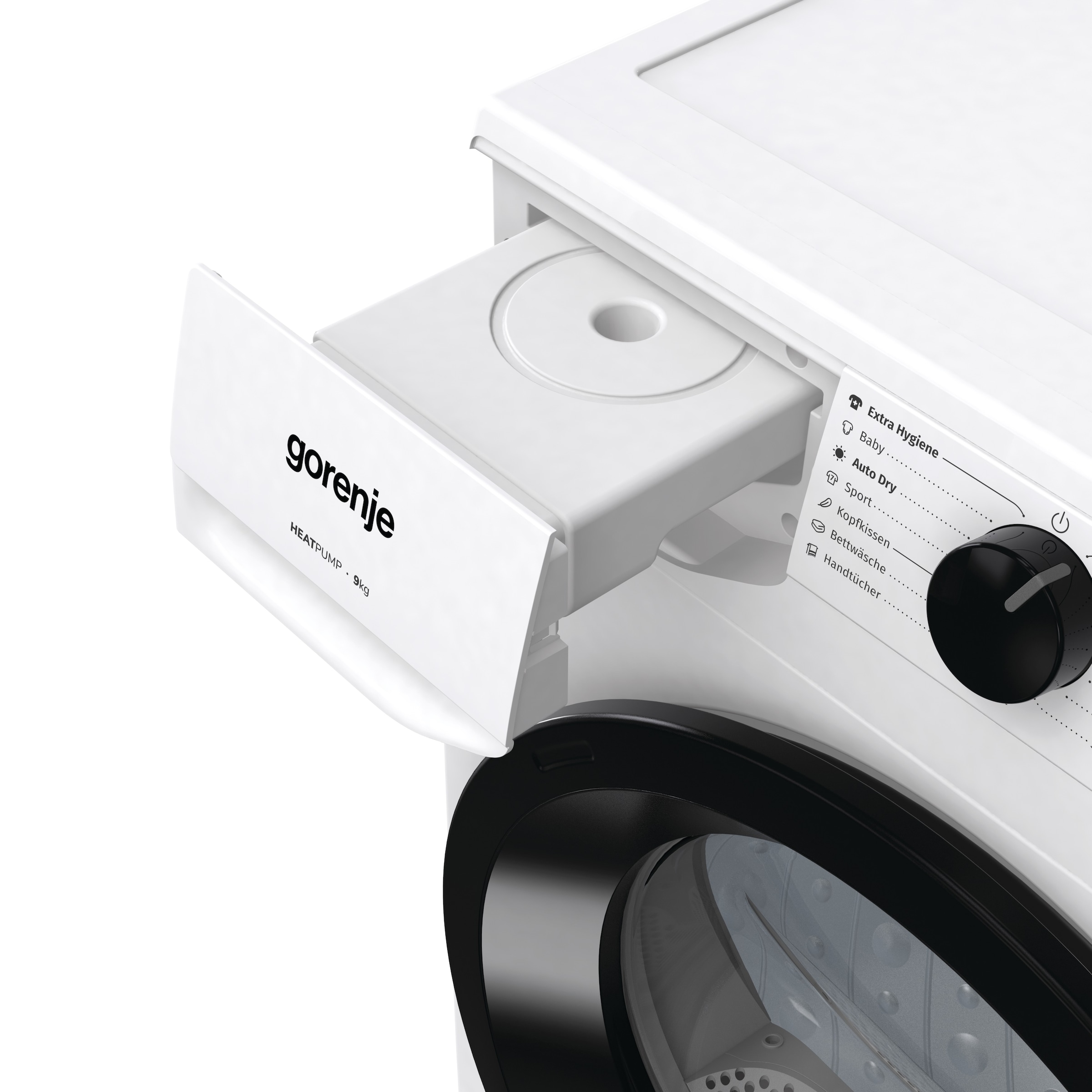 GORENJE Wärmepumpentrockner »DHNE 93/DE«, 9 kg, TwinAir - für gleichmäßiges Trocknen