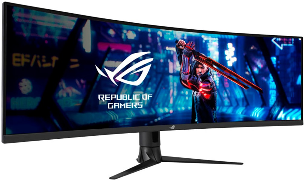 Asus Curved-Gaming-Monitor »XG49WCR«, 125 cm/49 Zoll, 5120 x 1440 px, DQHD, 1 ms Reaktionszeit, 165 Hz