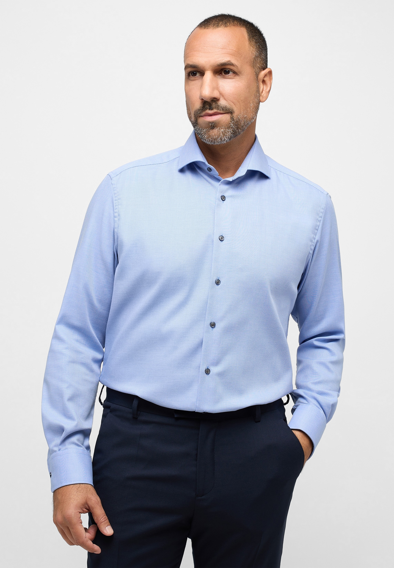 Eterna Langarmhemd "COMFORT FIT", NON IRON (bügelfrei) günstig online kaufen