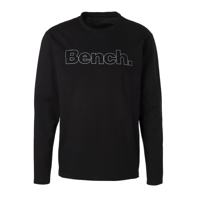 Bench. Loungewear Langarmshirt, (2 tlg.), mit Bench. Print vorn ▷ kaufen |  BAUR