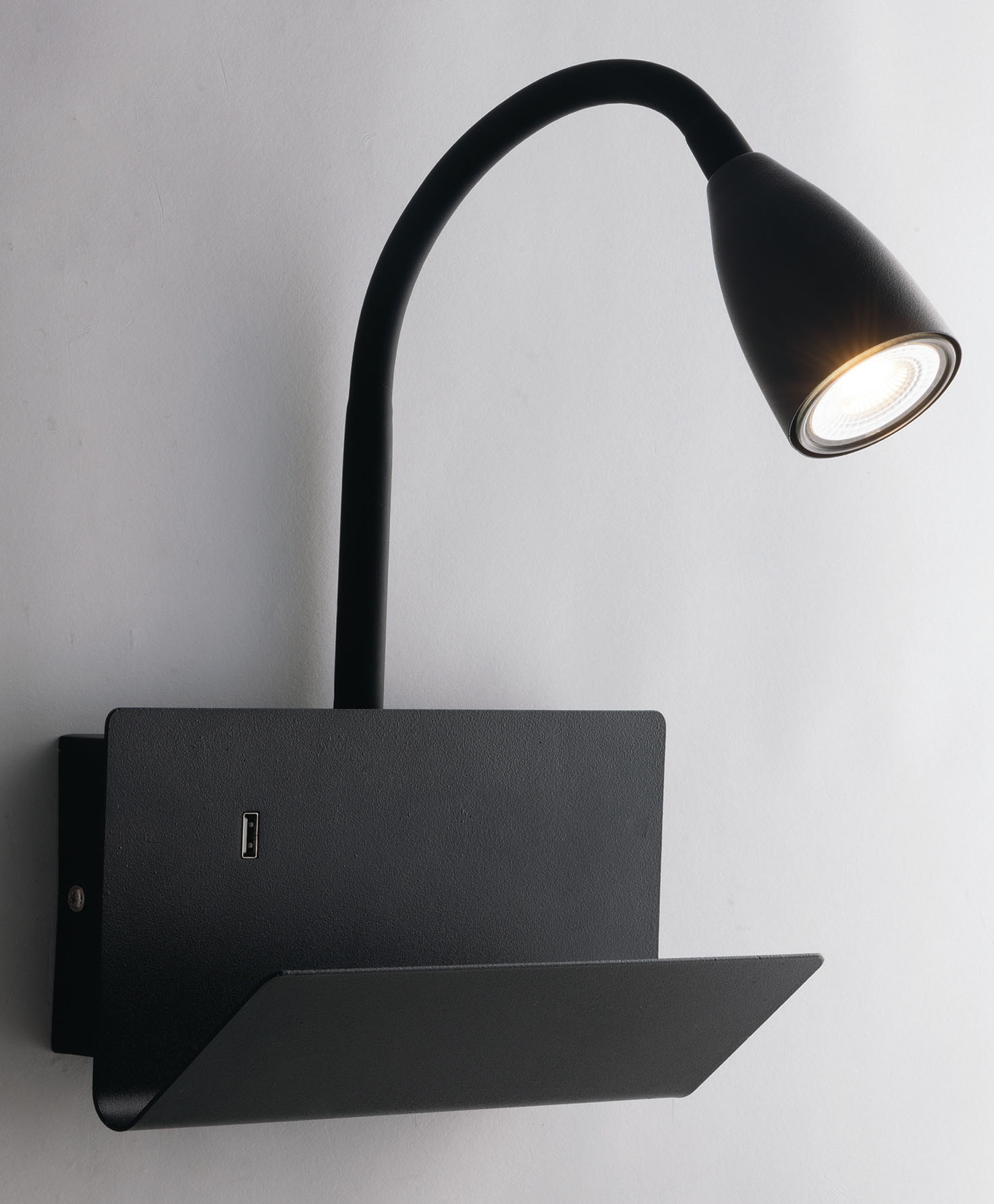 LUCE Design Wandleuchte I-GULP-AP NER, GU10, 1 St.