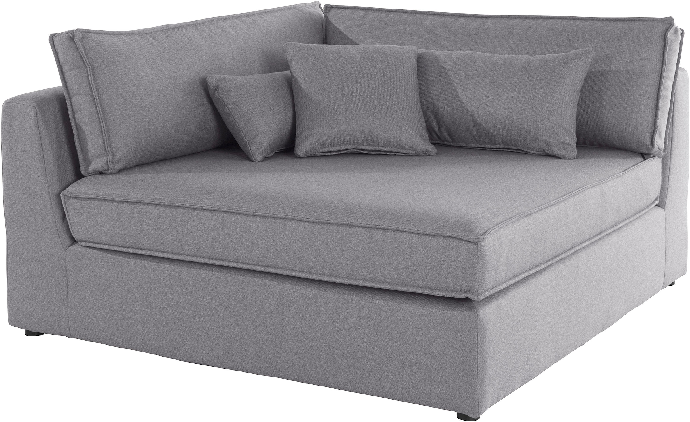 OTTO home Sofa-Eckelement "Enid" Teil eines Modulsofas, fester Sitzkomfort, günstig online kaufen
