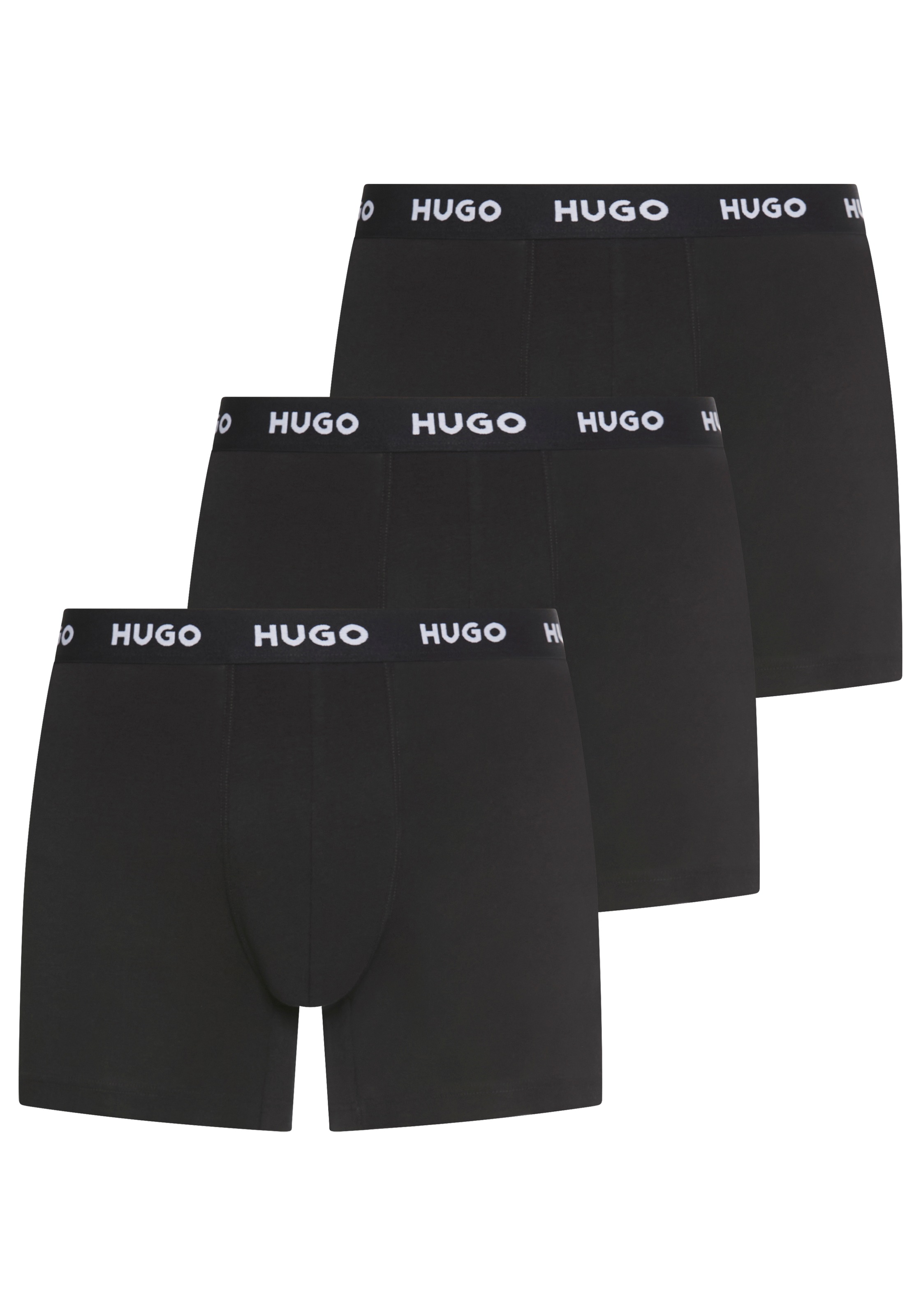 HUGO Underwear Boxer "BOXERBR TRIPLE", (Packung, 3 St., 3er), mit elastisch günstig online kaufen