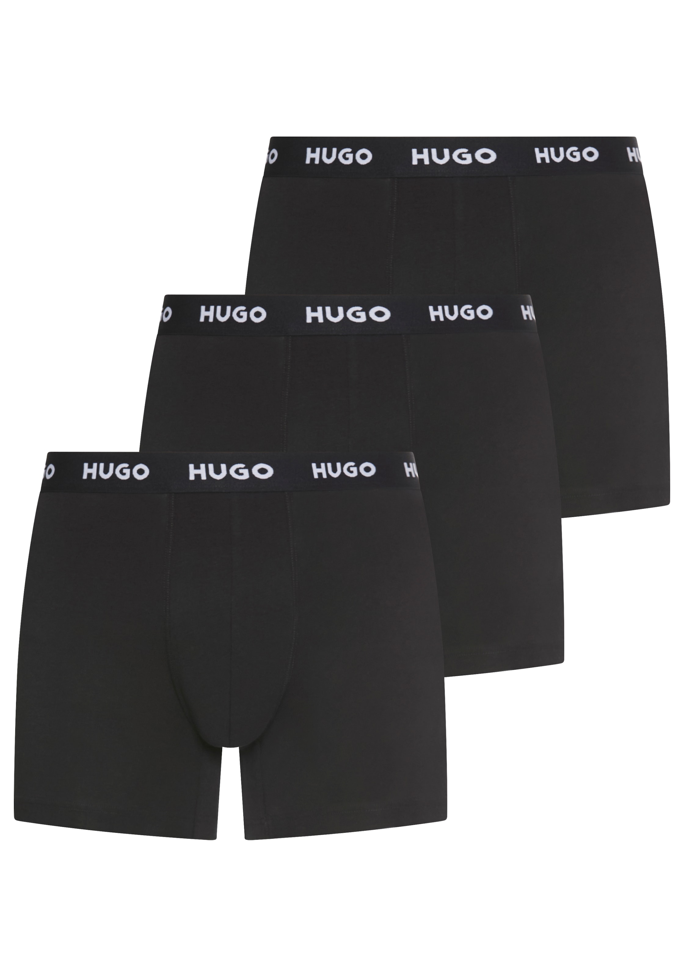 HUGO Underwear Boxer "BOXERBR TRIPLE" Packung, 3er, 3 Stk. tlg., mit elasti günstig online kaufen