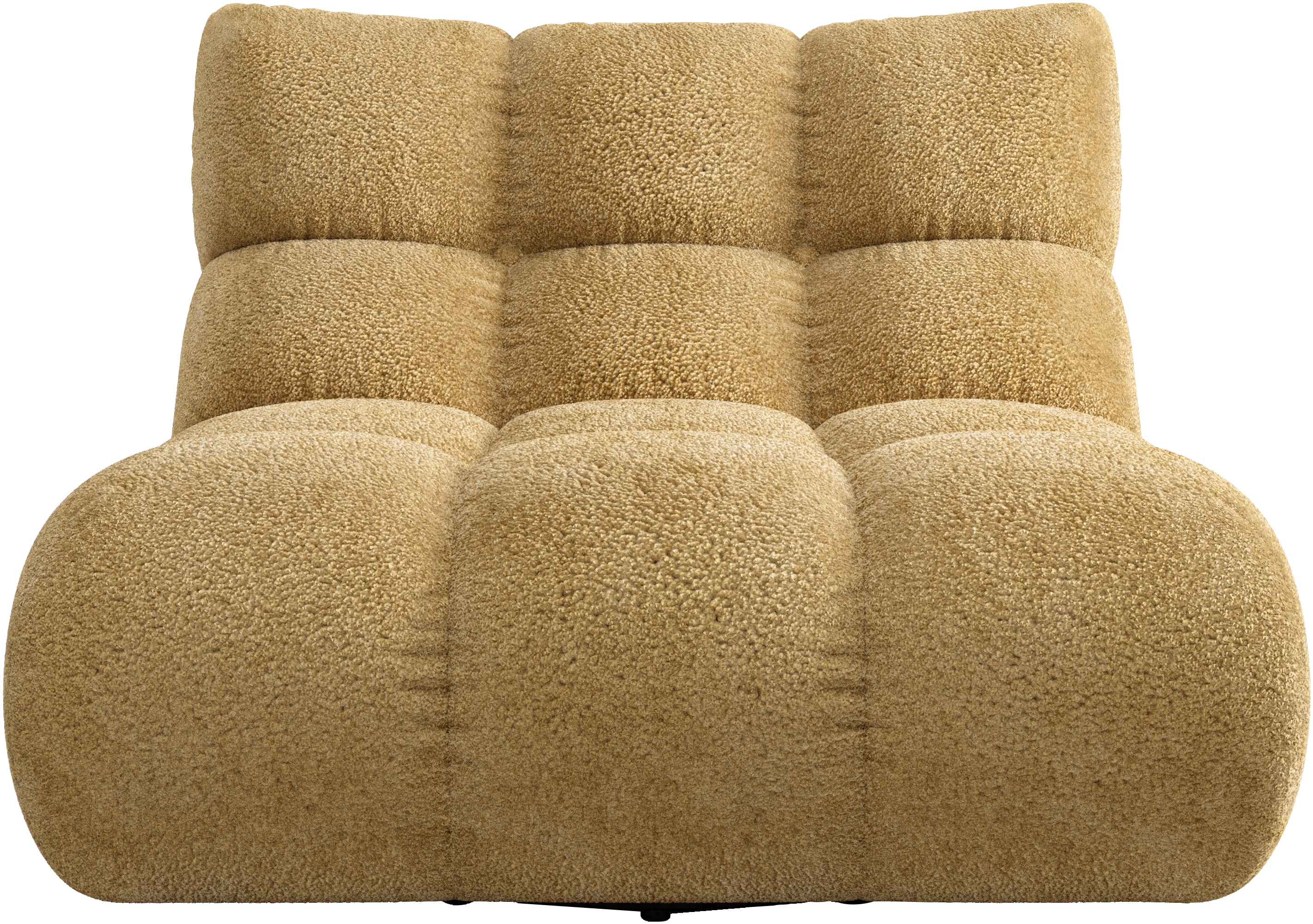 Home affaire 1,5-Sitzer "Cozy Bubble, 360 drehbarer Sessel, Breite 107 cm" mit eleganter Steppung, Rundumbezug & weicher Polsterung