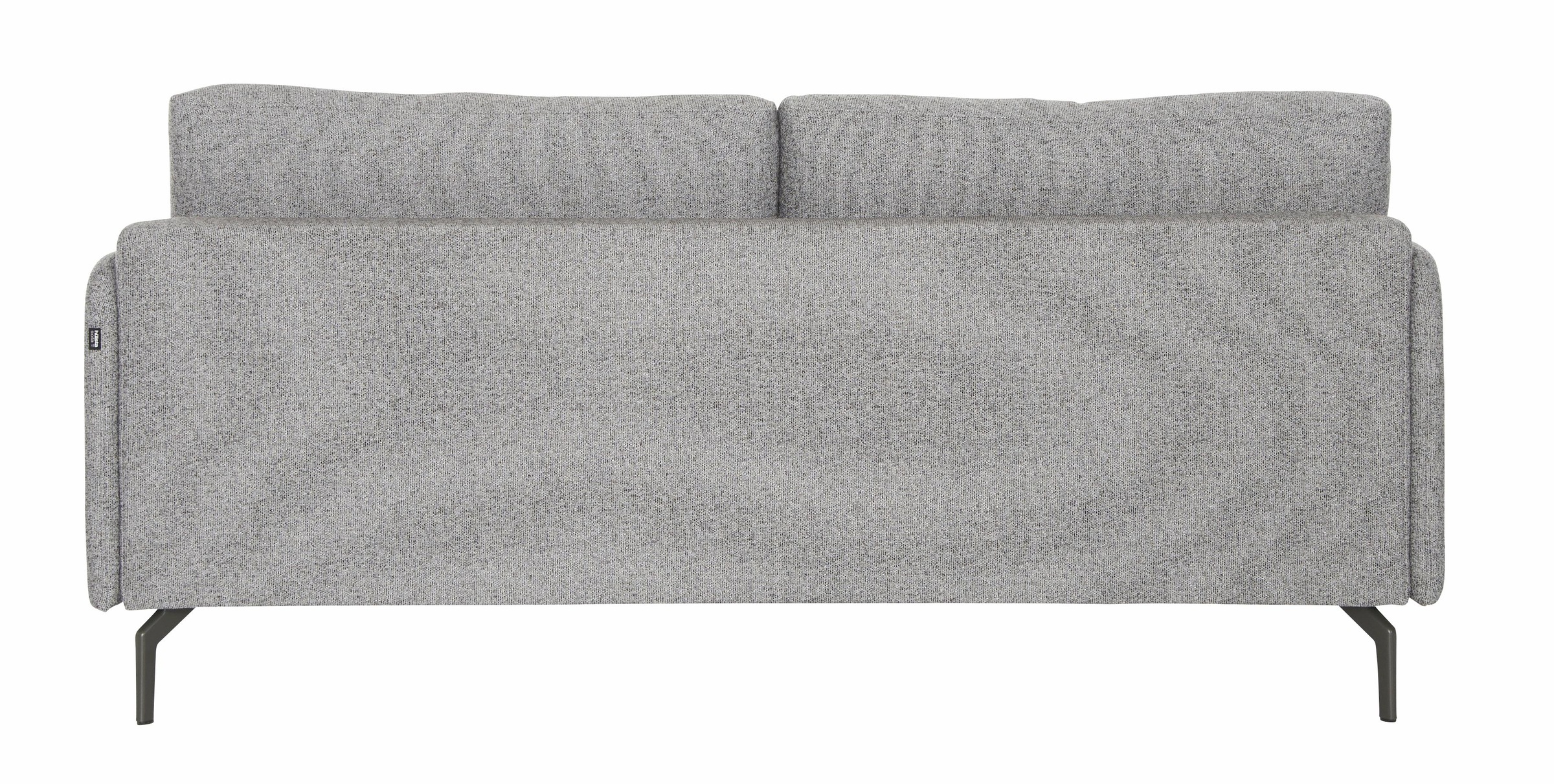 Creation BY ROLF BENZ 3-Sitzer »CR.450, Designsofa, edles Sofa, Loungesofa, Ledersofa, klares Design«, Armlehne sehr schmal, Breite 190 cm, Alugussfuß Umbragrau