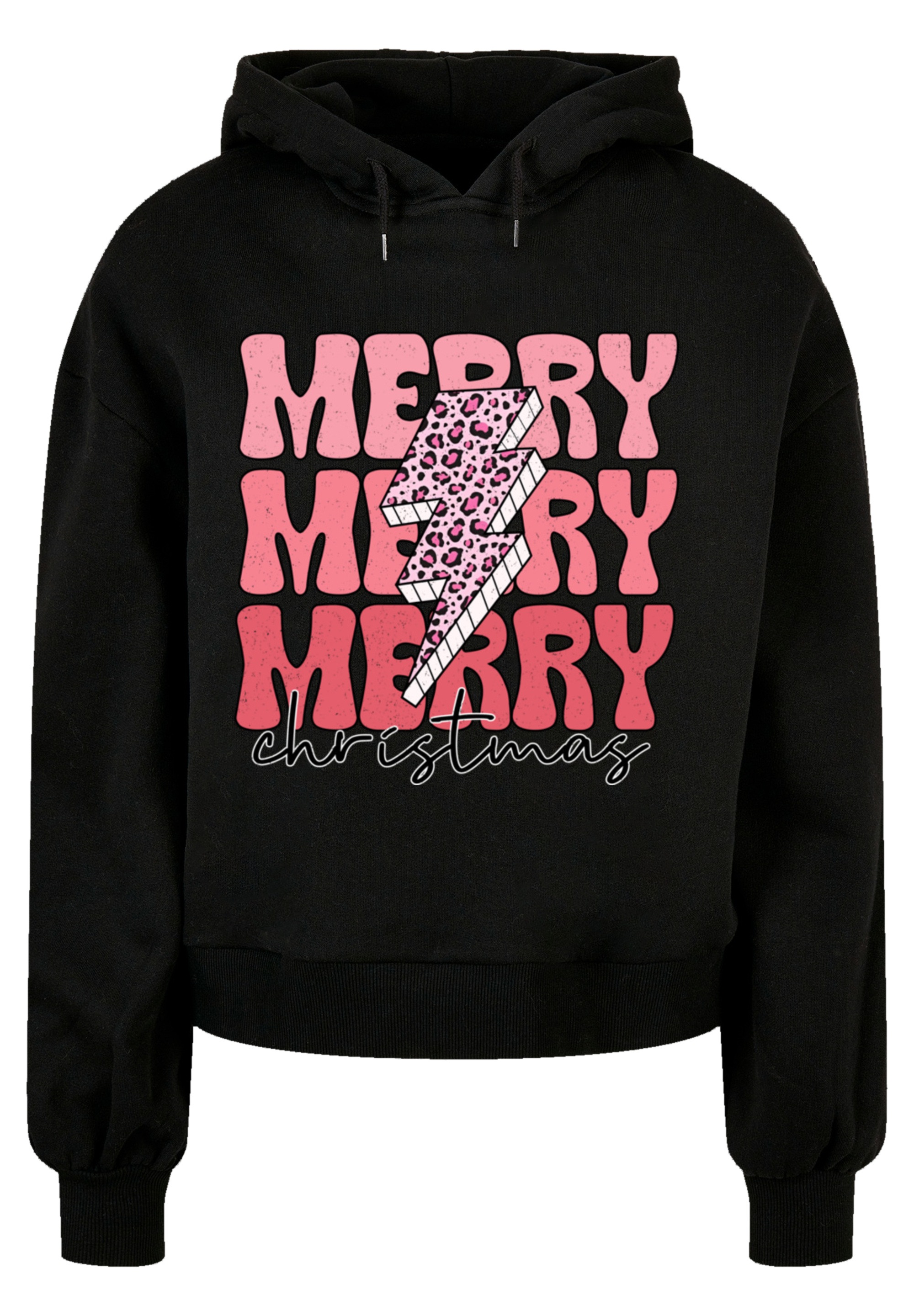 F4NT4STIC Kapuzenpullover »Merry Weihnachten Print Leo Print«, Premium Qualität, Christmas Collection