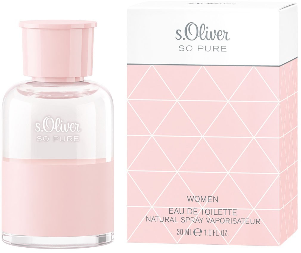 s.Oliver Eau de Toilette »s.Oliver So Pure Women EDT NATURAL SPRAY 50 ML«, (Packung, 1 tlg.)