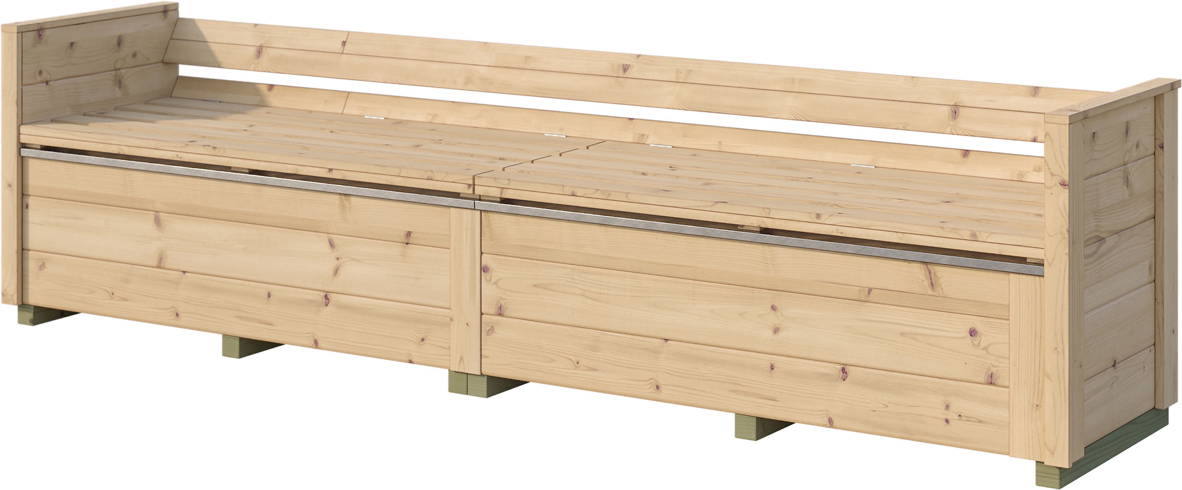 weka Sitztruhe »optionale Erweiterung für Gartenhaus Killarney« verschiedene Farben und Größen