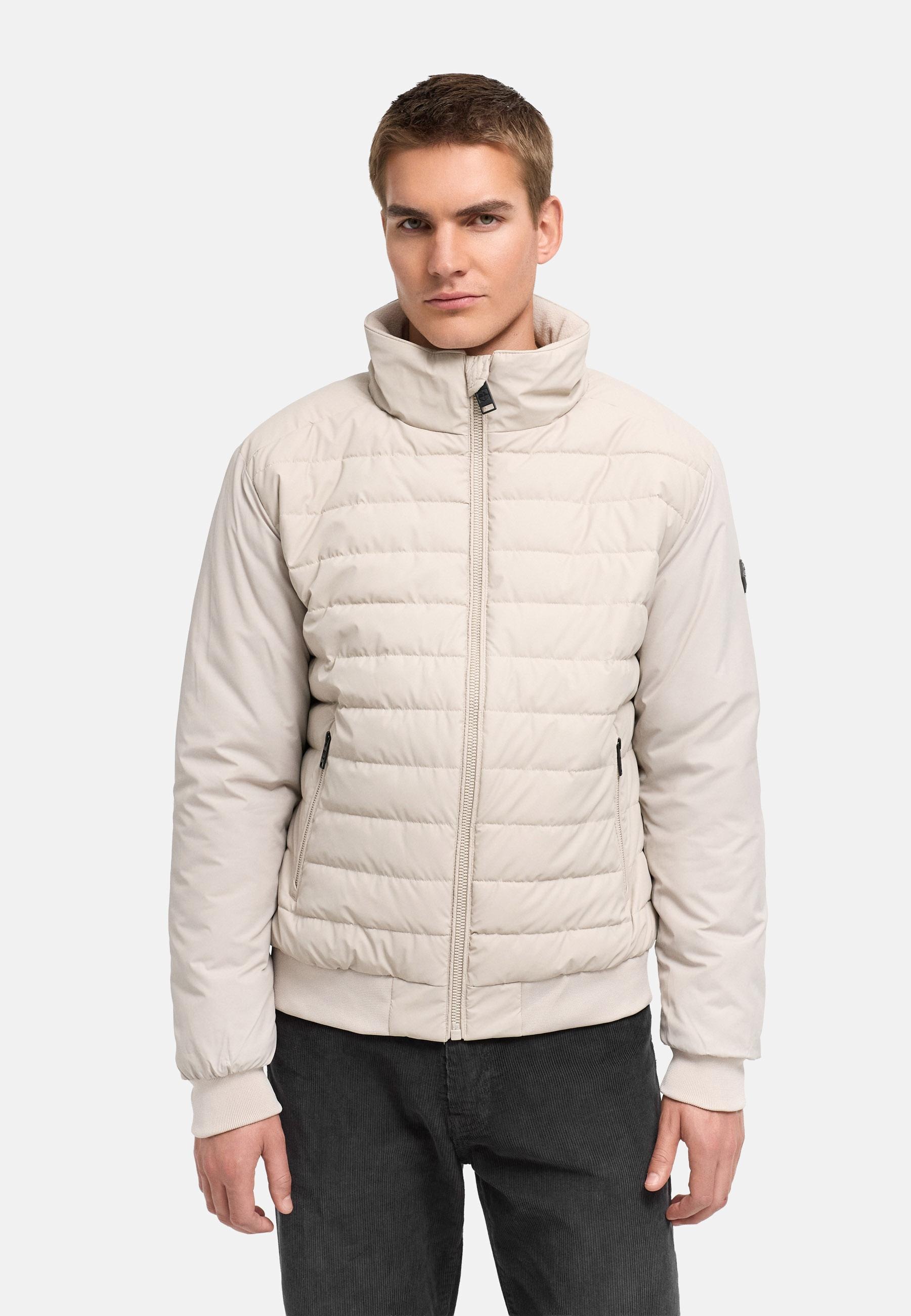 Stone Harbour Regenjacke »Eliaam XX« ohne Kapuze Herren Steppjacke mit glatten Ärmeln