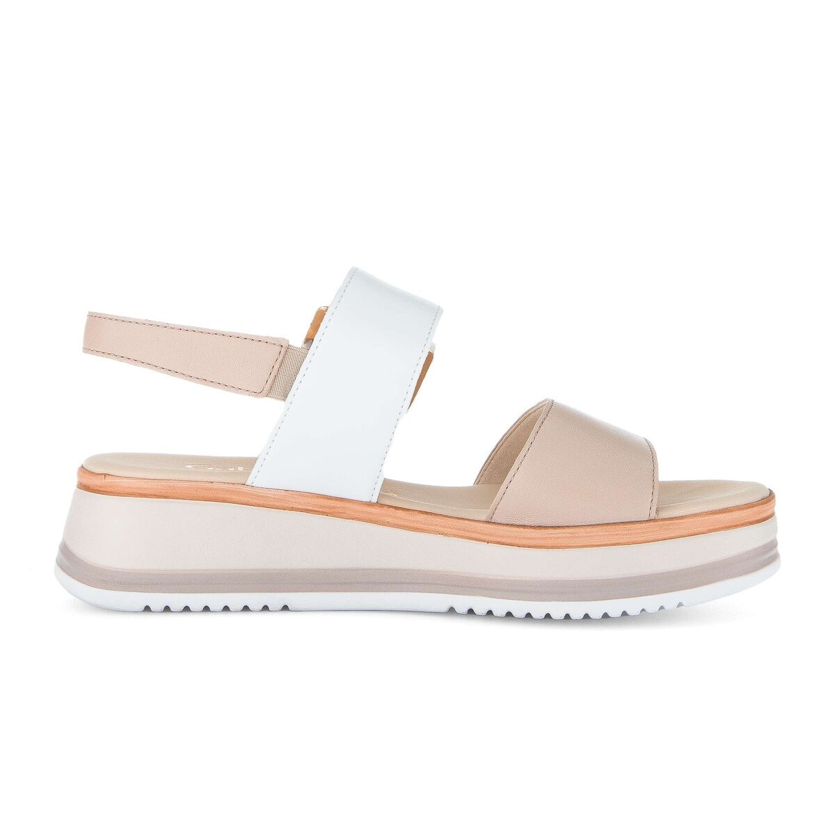 Plateausandaletten GABOR "Plateau Sandale", Damen, Gr. 37, rosa, Schuhe 2