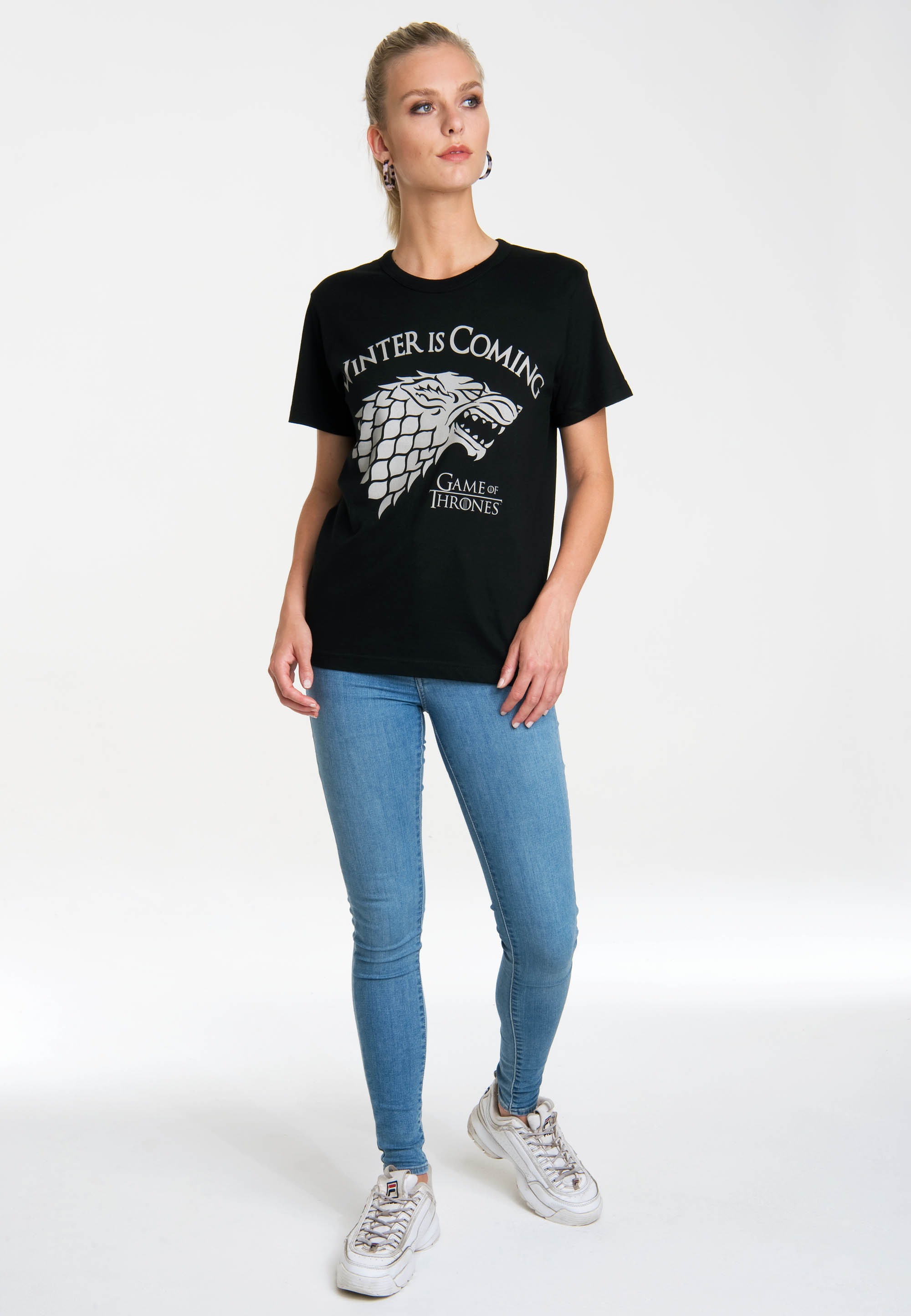 LOGOSHIRT T-Shirt »Game of Thrones«, mit lizenziertem Originaldesign