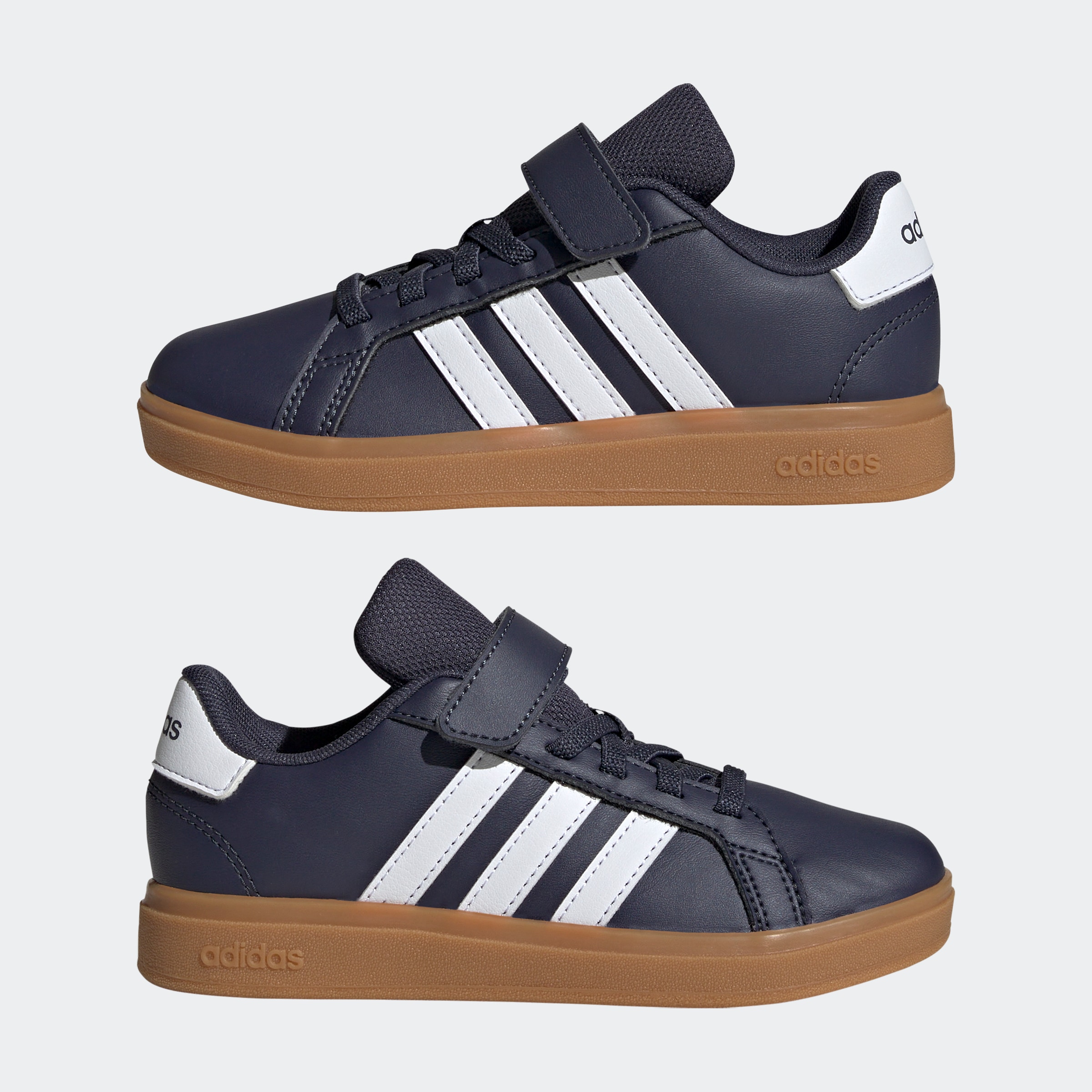 adidas Sportswear Sneaker »GRAND COURT 2.0 KIDS«, Design auf den Spuren des adidas Superstar