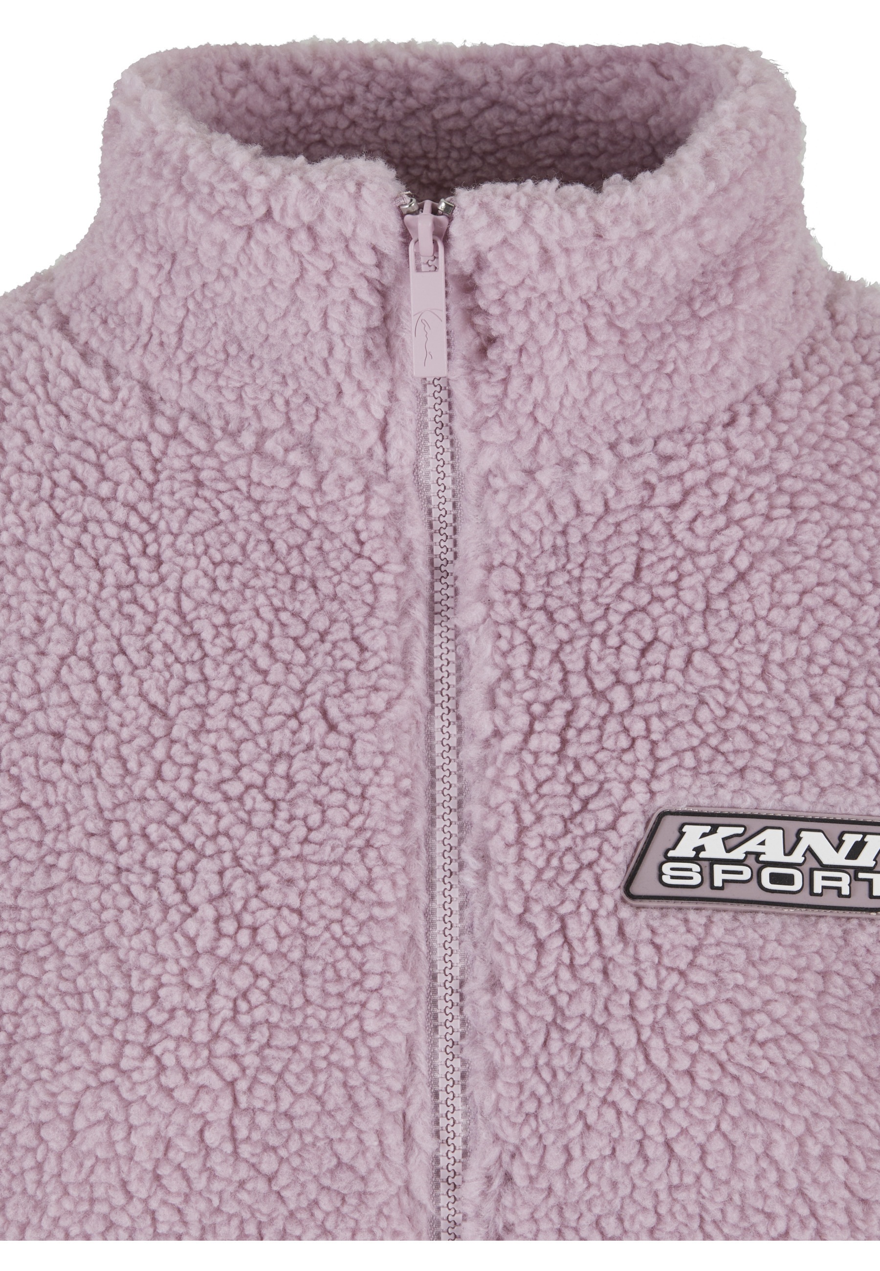 Karl Kani Trainingsjacke »Karl Kani Karl Kani Sport Patch Teddy Block Trackjacket« 1 Stk. tlg. ohne Kapuze