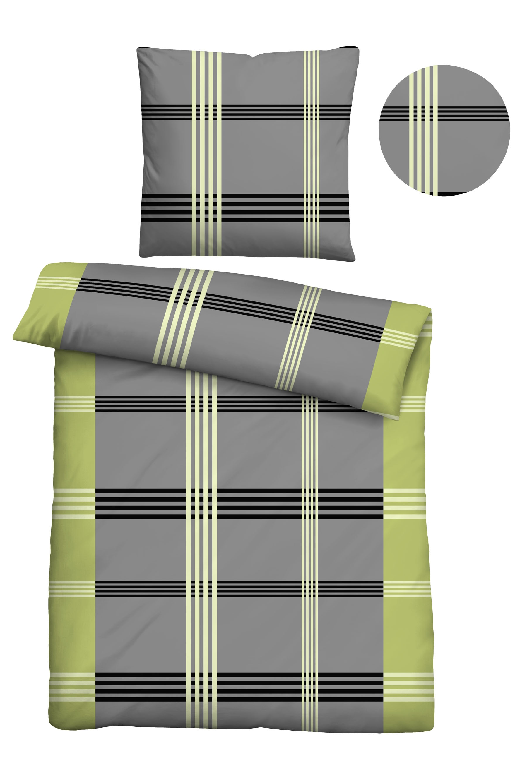 Castell - Markenbettwäsche Bettwäsche "0040563" 2 Stk. hautsympathisch, 100 günstig online kaufen