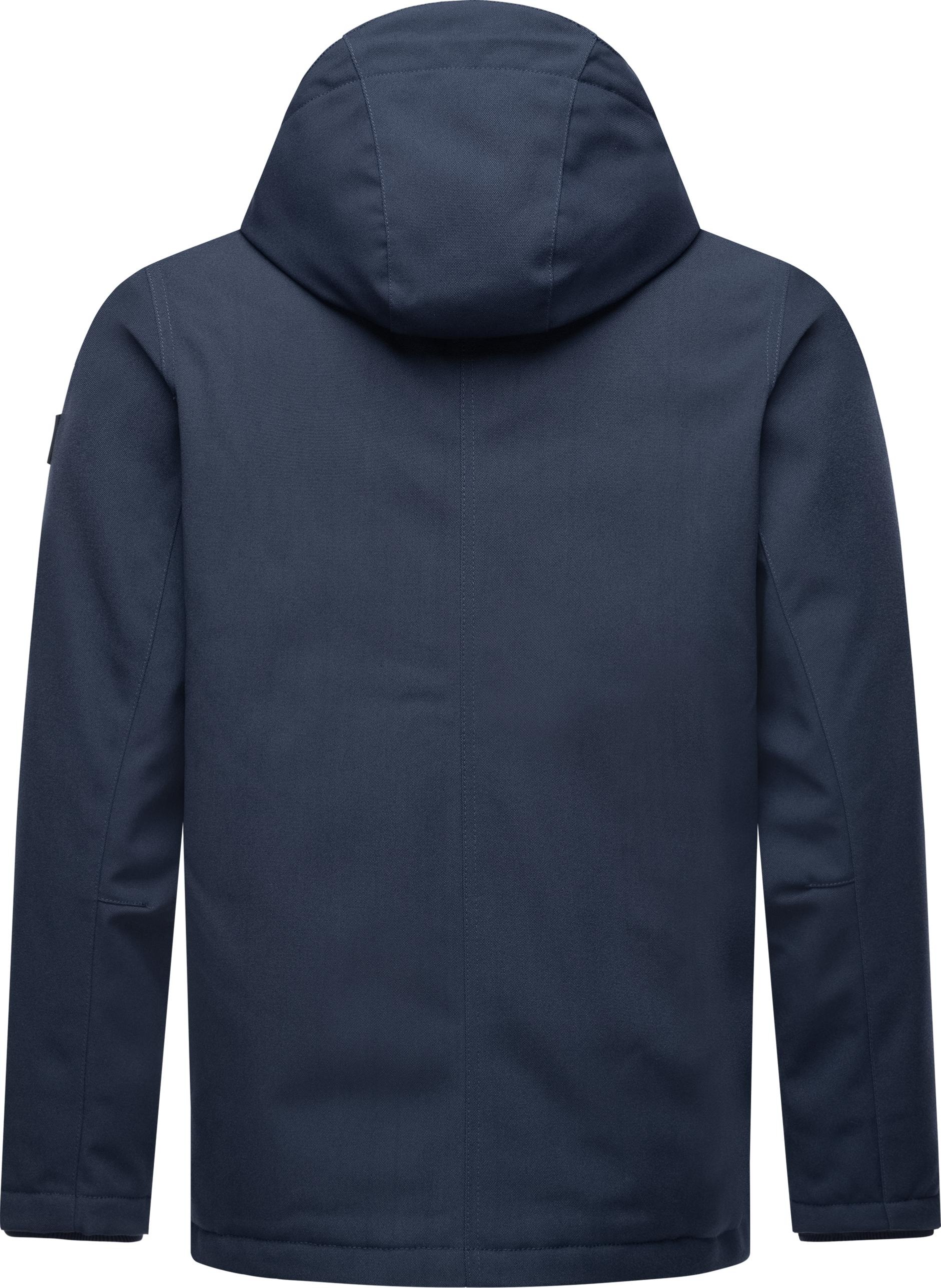 Ragwear Winterjacke »Mr Them«, mit Kapuze, stylische Herren Outdoorjacke mit großer Kapuze