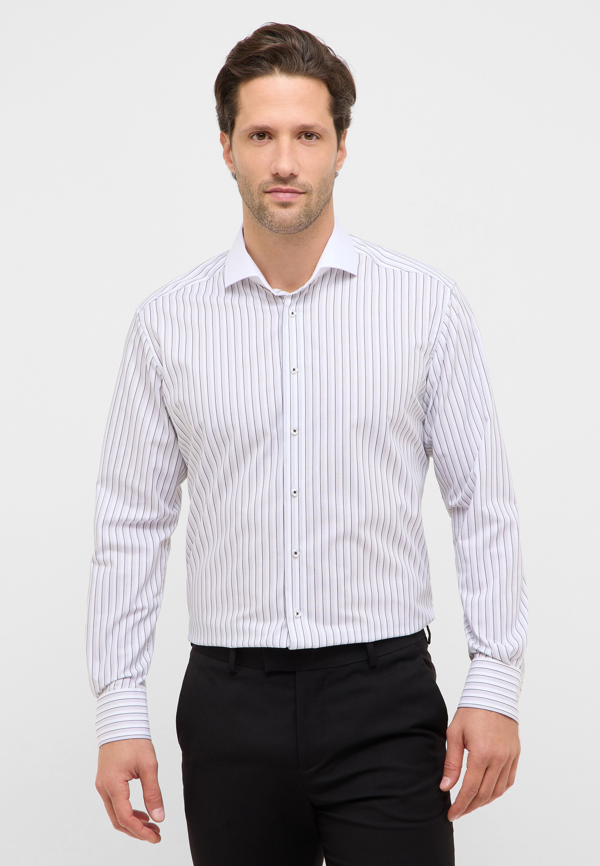 Eterna Langarmhemd "MODERN FIT" NON IRON (bügelfrei) günstig online kaufen