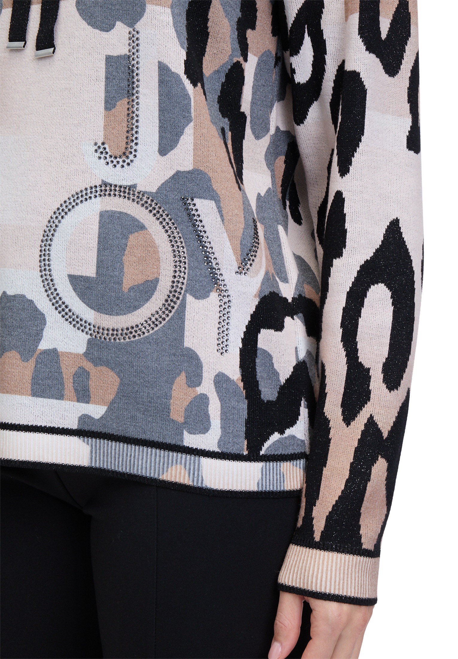 Betty Barclay Strickpullover »Betty Barclay Damen Feinstrickpullover mit Print«, (1 tlg.), Druck