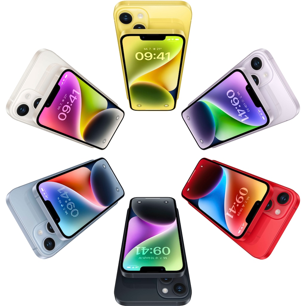 Apple Smartphone »iPhone 14 Plus 128GB«, purple, 17 cm/6,7 Zoll, 128 GB Speicherplatz, 12 MP Kamera