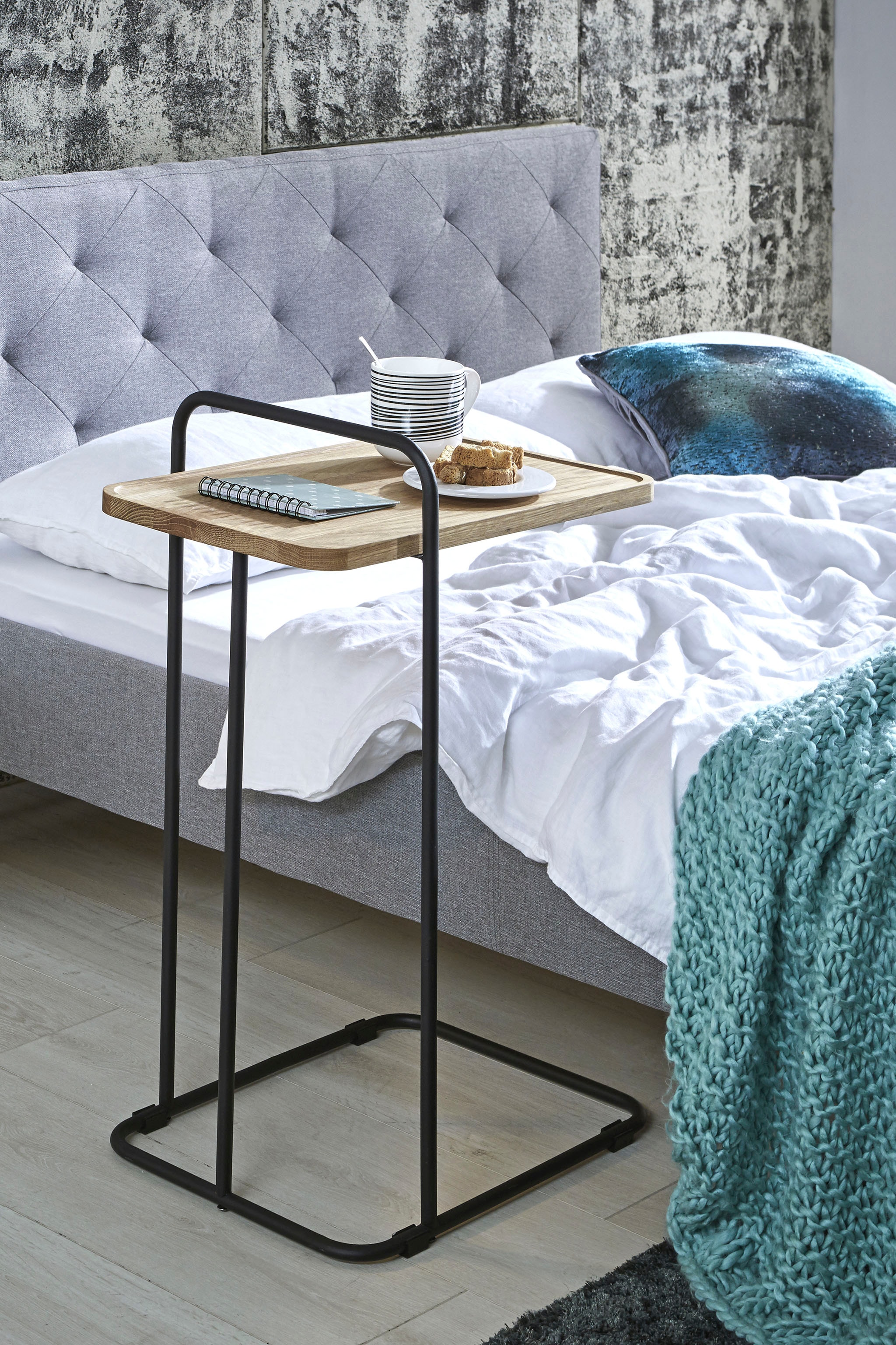 HAKU Beistelltisch »Sofatisch, Wohnzimmertisch« 1 Stk. tlg. rechteckig - aus Massivholz Braun B/T/H 35/49/73 cm