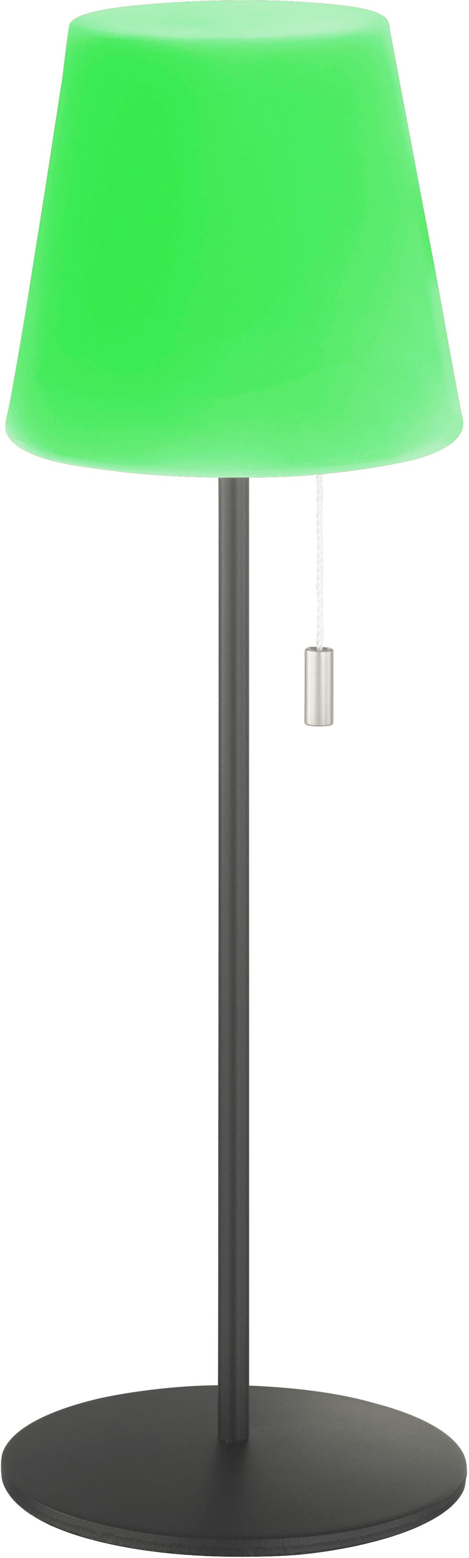 SCHÖNER WOHNEN-Kollektion Außen-Tischleuchte »Talent, In- und Outdoor geeignet, mobile Akku Tischlampe«, 1 flammig, LED 2 W + 0,8 W RGB,Mobiles Licht,Immer und überall dabei,dimmbar,RGB