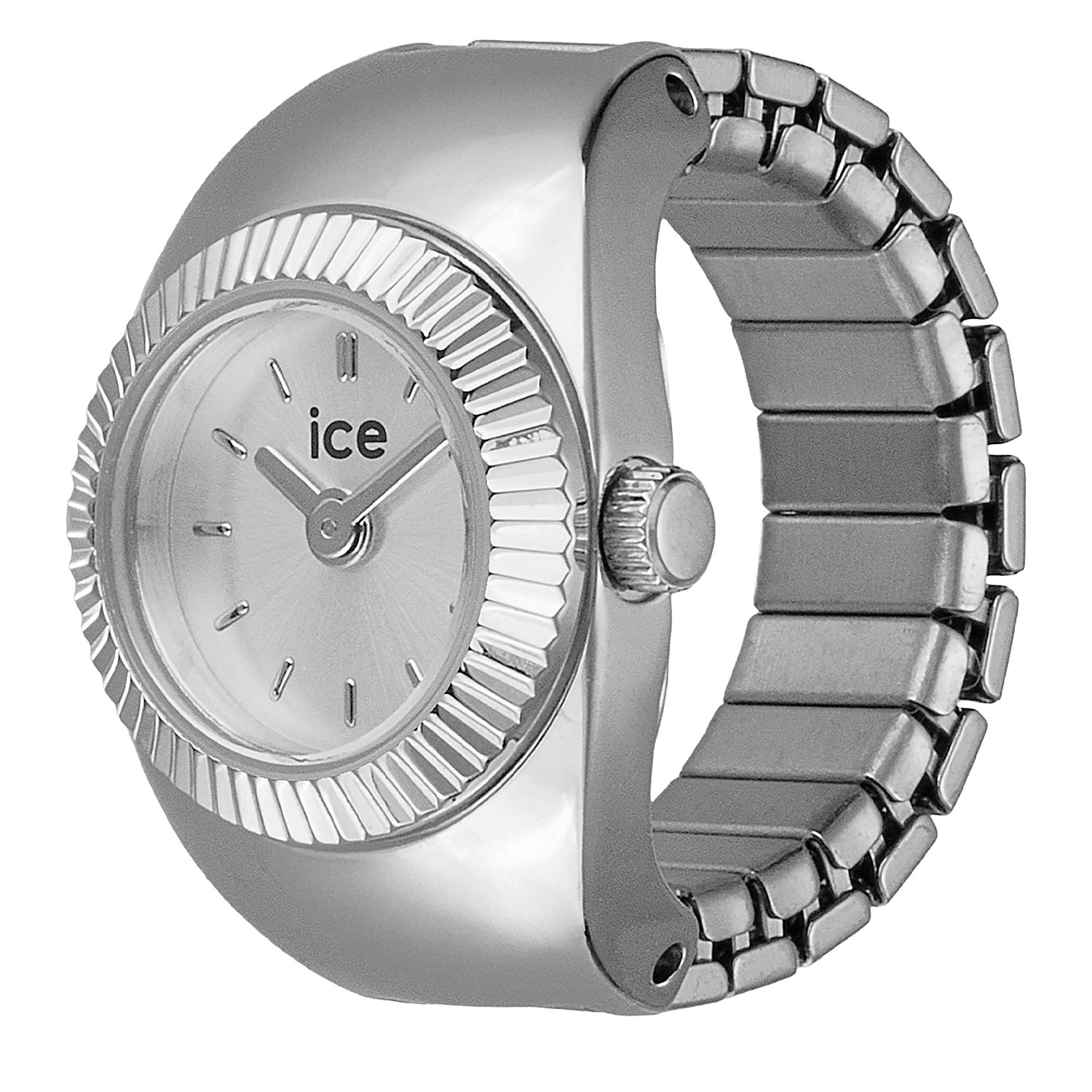 ice-watch Uhrenring »Chouchou« Quarzuhr, Damenuhr, Edelstahlringschiene, analog