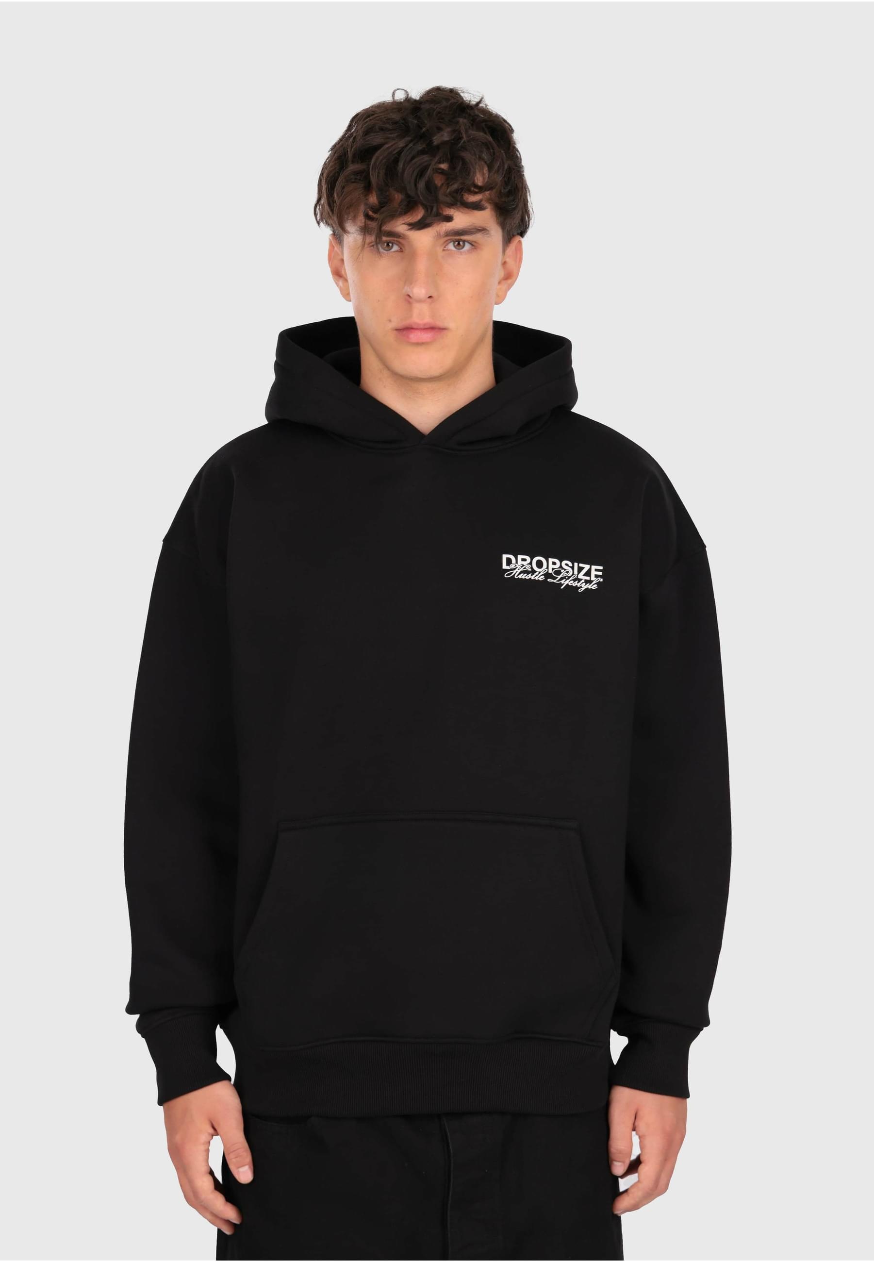 Thumbnail - Dropsize Kapuzensweatshirt "Dropsize HEAVY OVERSIZE HUSTLE LIFESTYLE HOODIE", 1 Stk.
