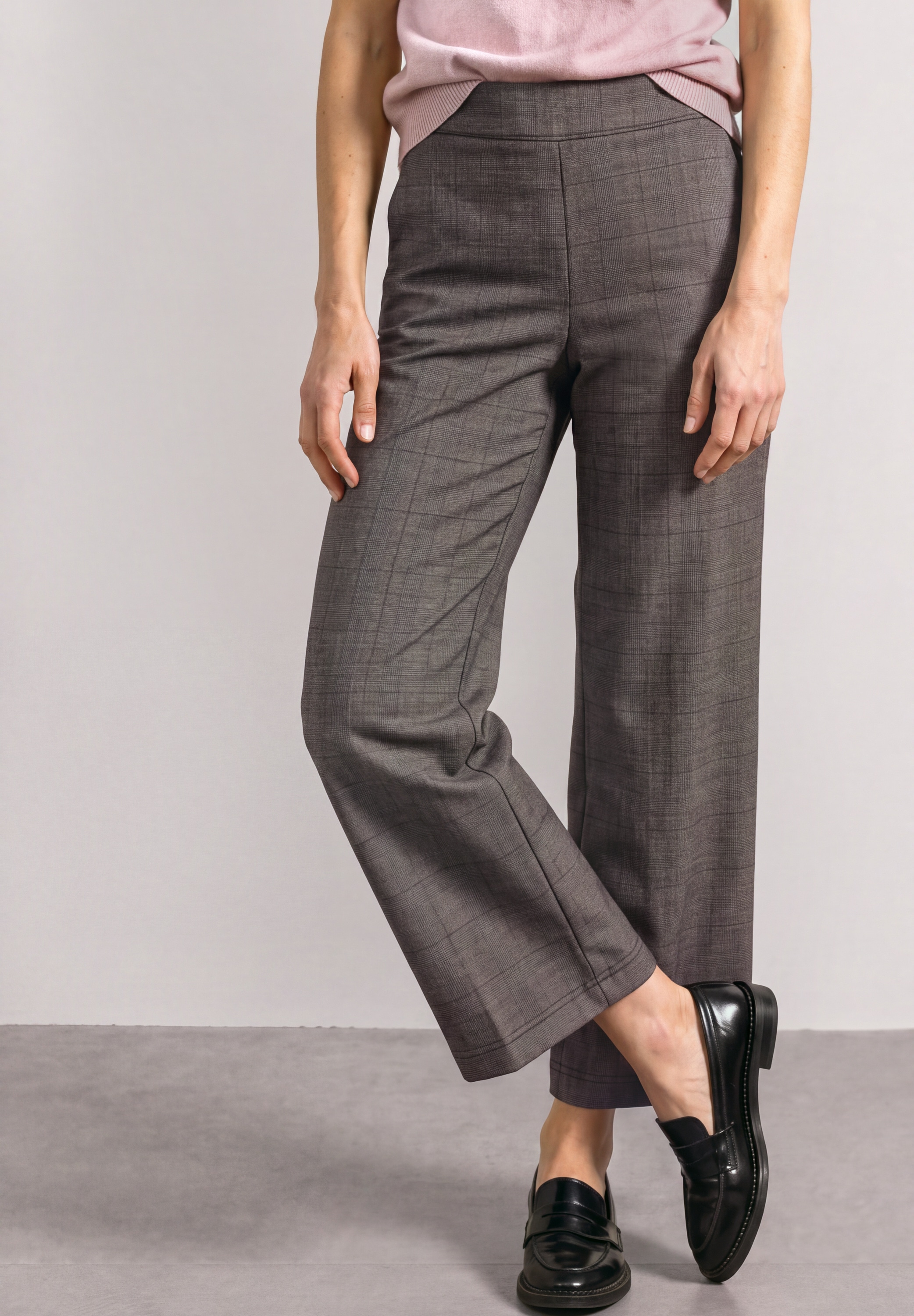 STREET ONE Culotte mit Karomuster