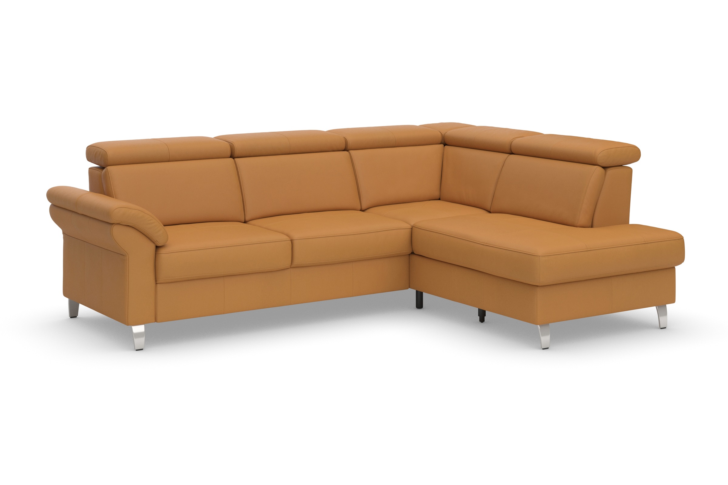 Thumbnail - sit&more Ecksofa "Arngast L-Form" inklusive Kopfteilverstellung und Federkern