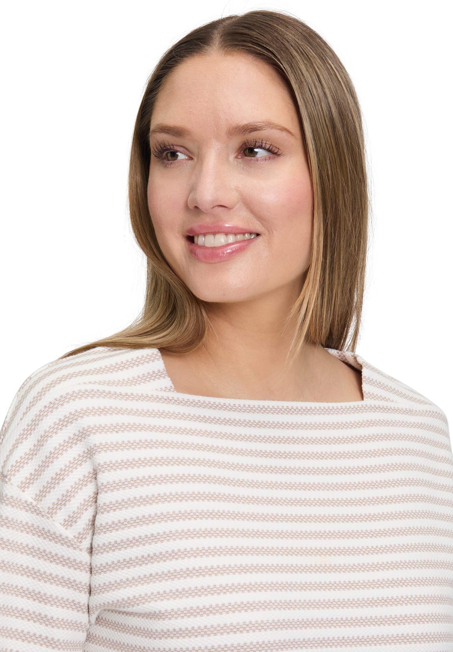 Betty&Co Sweatshirt »Betty & Co Damen Sweatshirt mit U-Boot-Ausschnitt«
