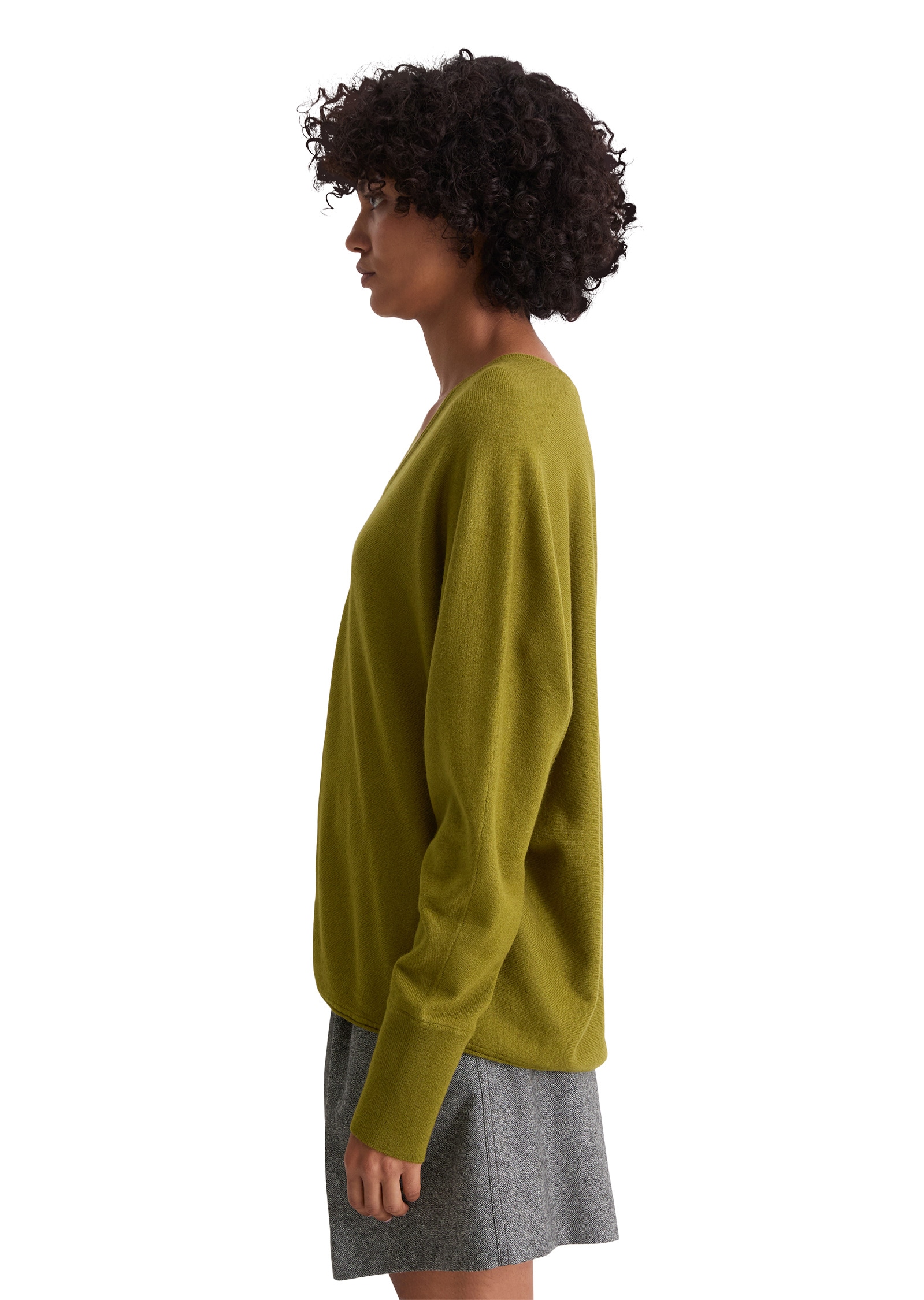 Marc O'Polo Strickpullover »aus weichem Schurwolle-Viskose-Mix«