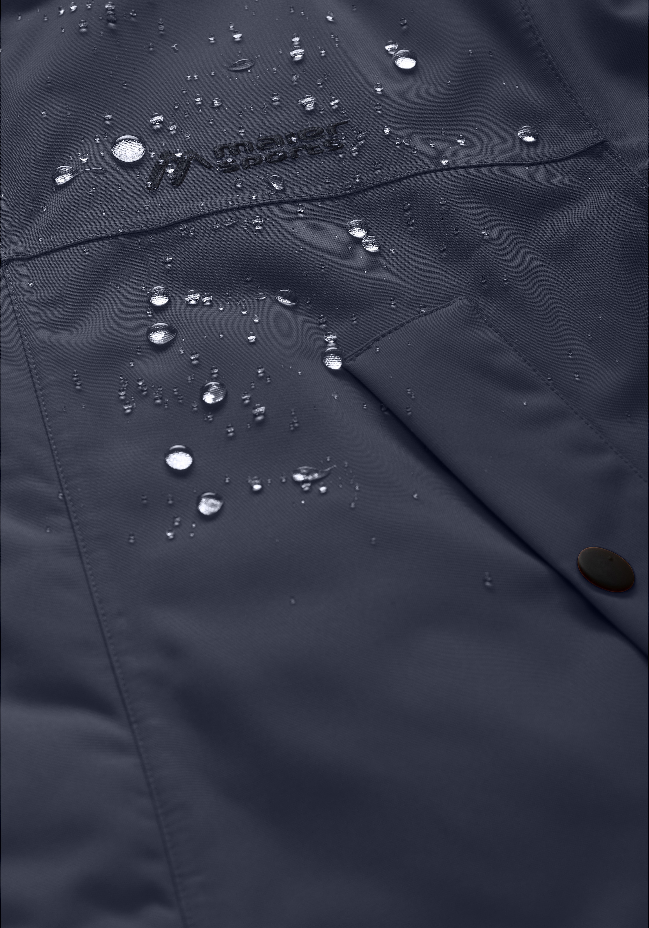 Maier Sports Funktionsjacke »SENNE«, Herren Outdoor-Jacke, wind/wasserdicht, 6 geräumige Taschen