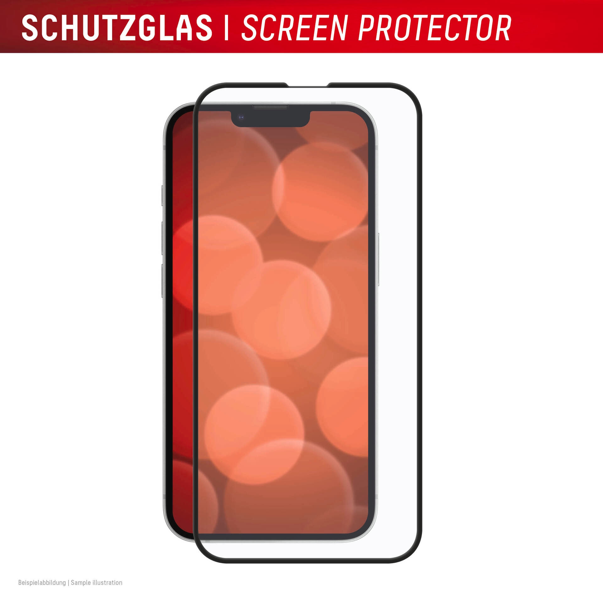 Displex Displayschutzglas »Premium Glass Screen Protector mit EASY-ON MountMaster« für Apple iPhone 16e;Apple iPhone 17e Displayschutzfolie, Schutzfolie, Bildschirmschutz, kratz- & stoßfest