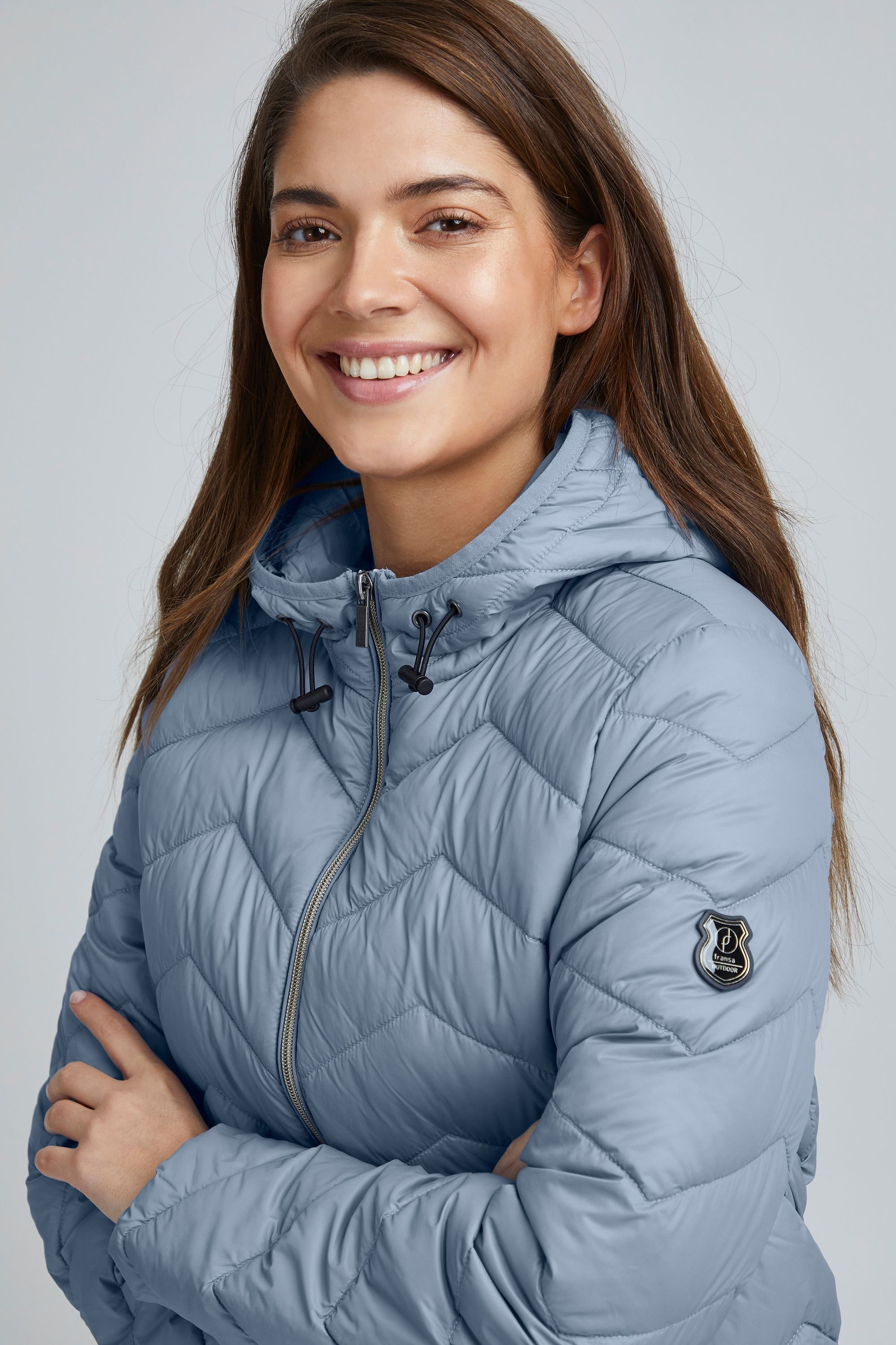 fransa Steppjacke »Steppjacke FRBapadding«, mit Kapuze