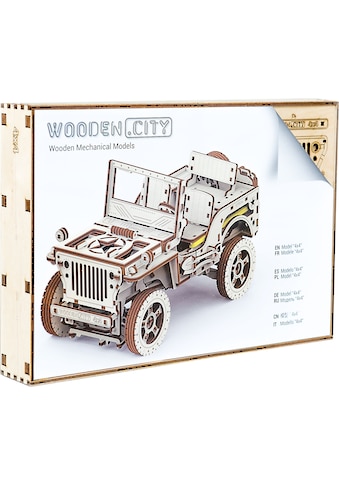 Wooden City Modellbausatz »Jeep 4x4«, aus Holz; Made in Europe kaufen