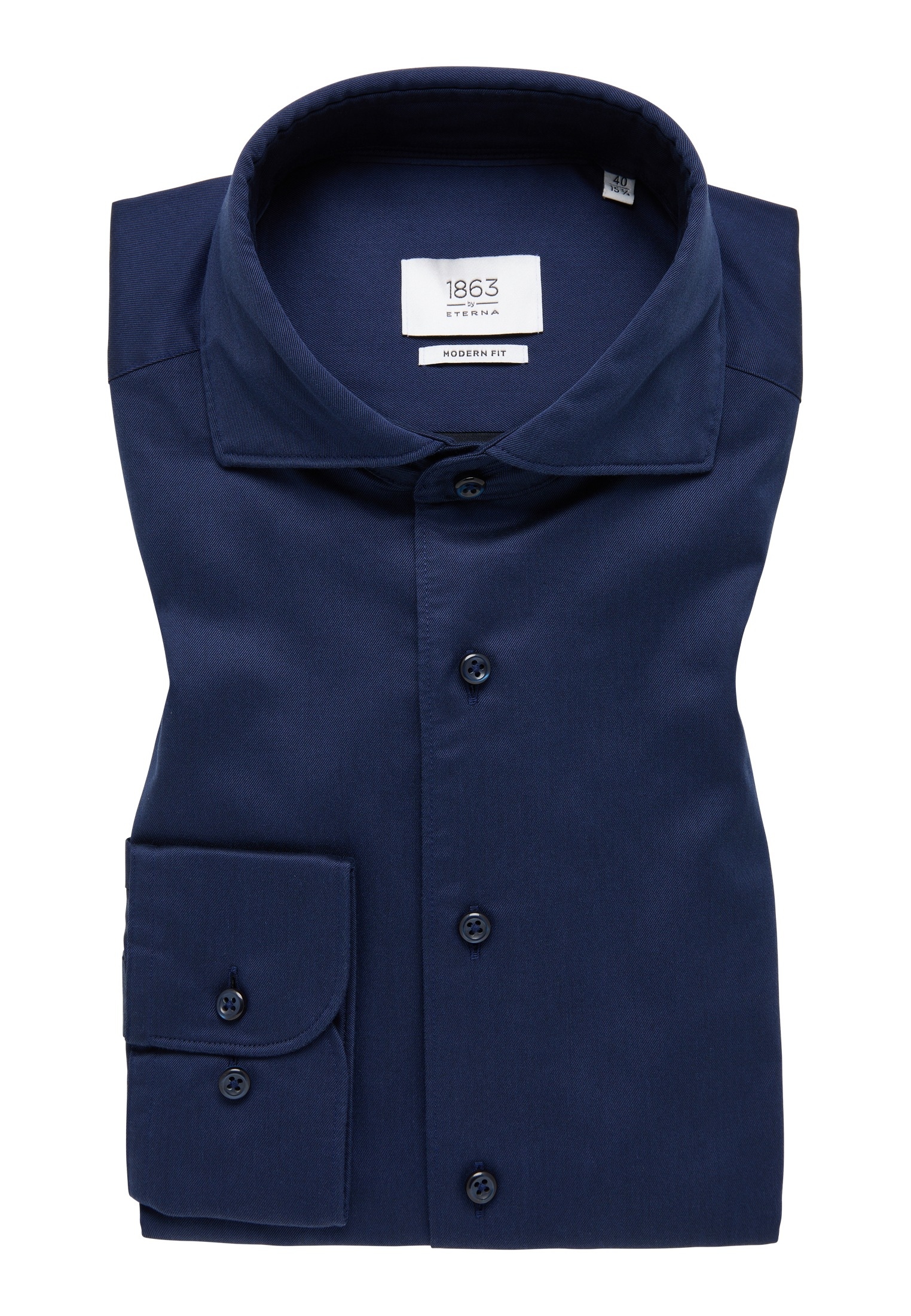 Eterna Langarmhemd »MODERN FIT«, EASY IRON (bügelleicht)