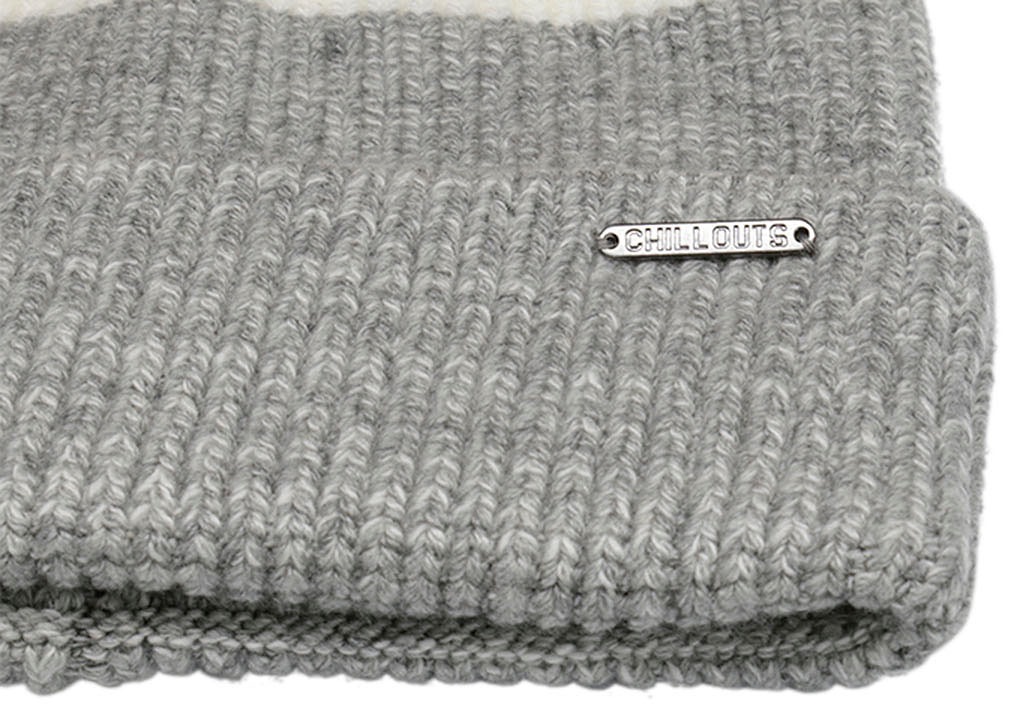 Thumbnail - chillouts Beanie "Felix Hat", in Two-Tone Optik mit Umschlag