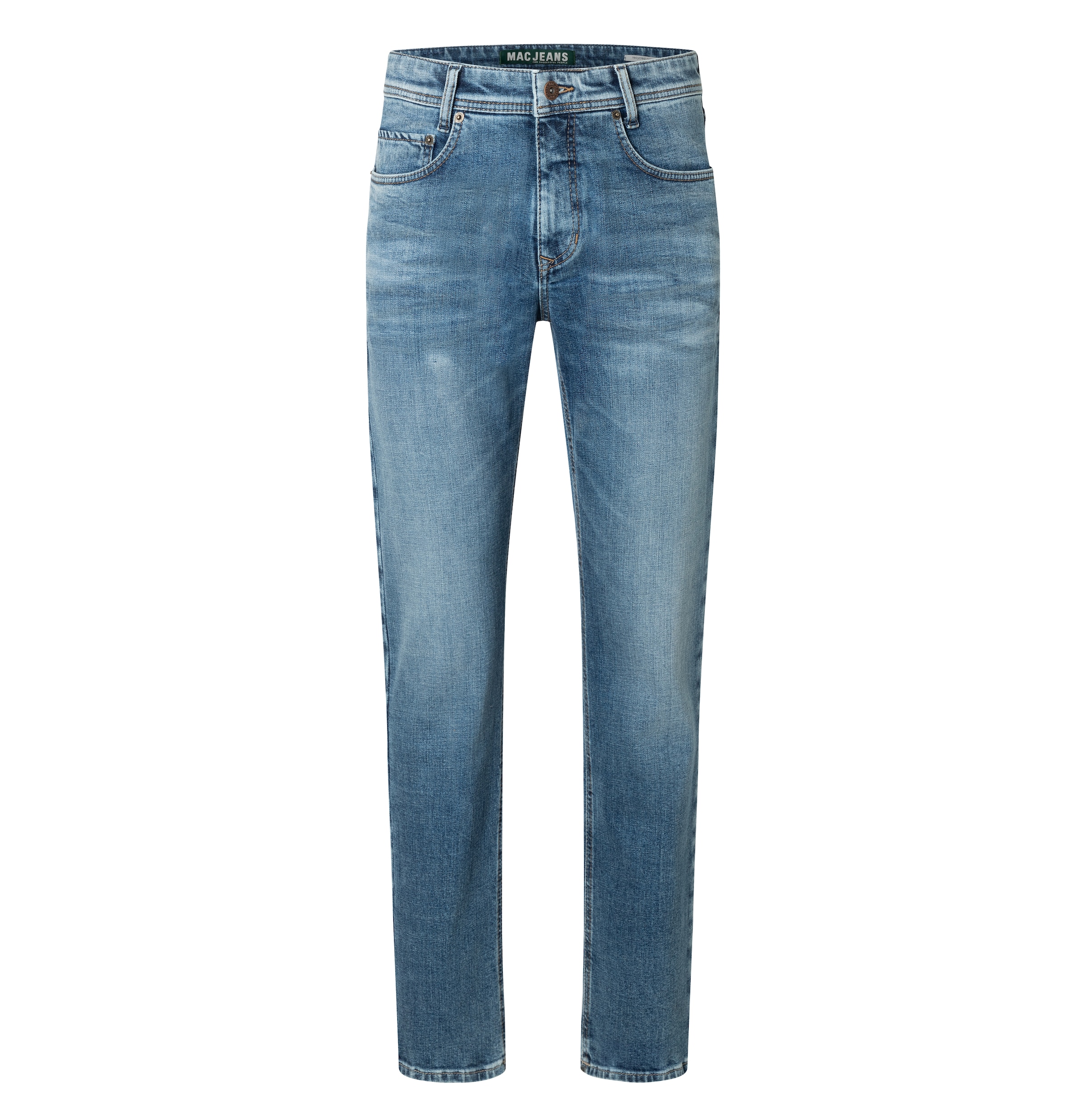 MAC Straight-Jeans "Arne" in gepflegter Optik, mit Stretch günstig online kaufen