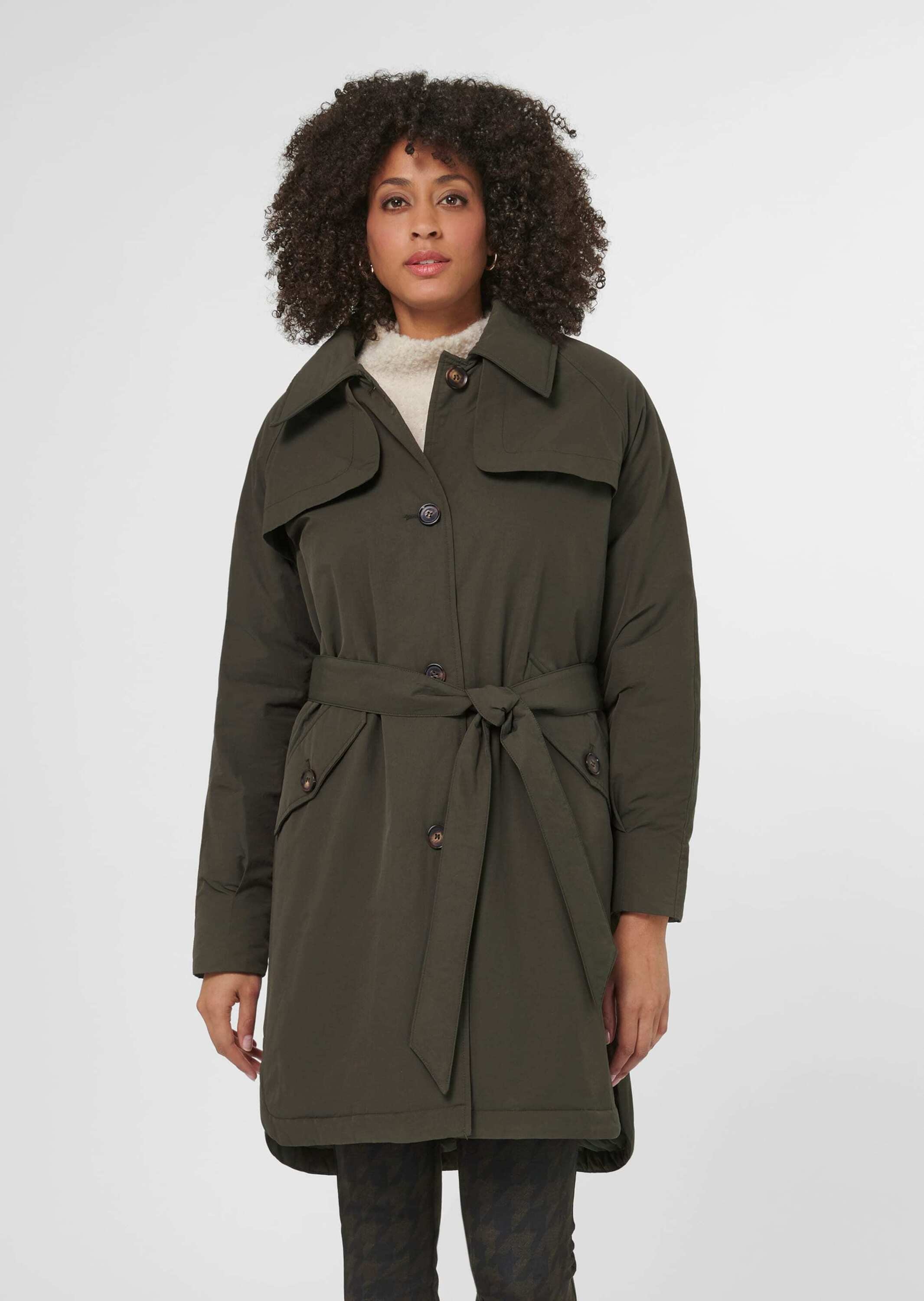MADELEINE Langmantel "Trench Modischer Trenchcoat mit Warmfutter" günstig online kaufen