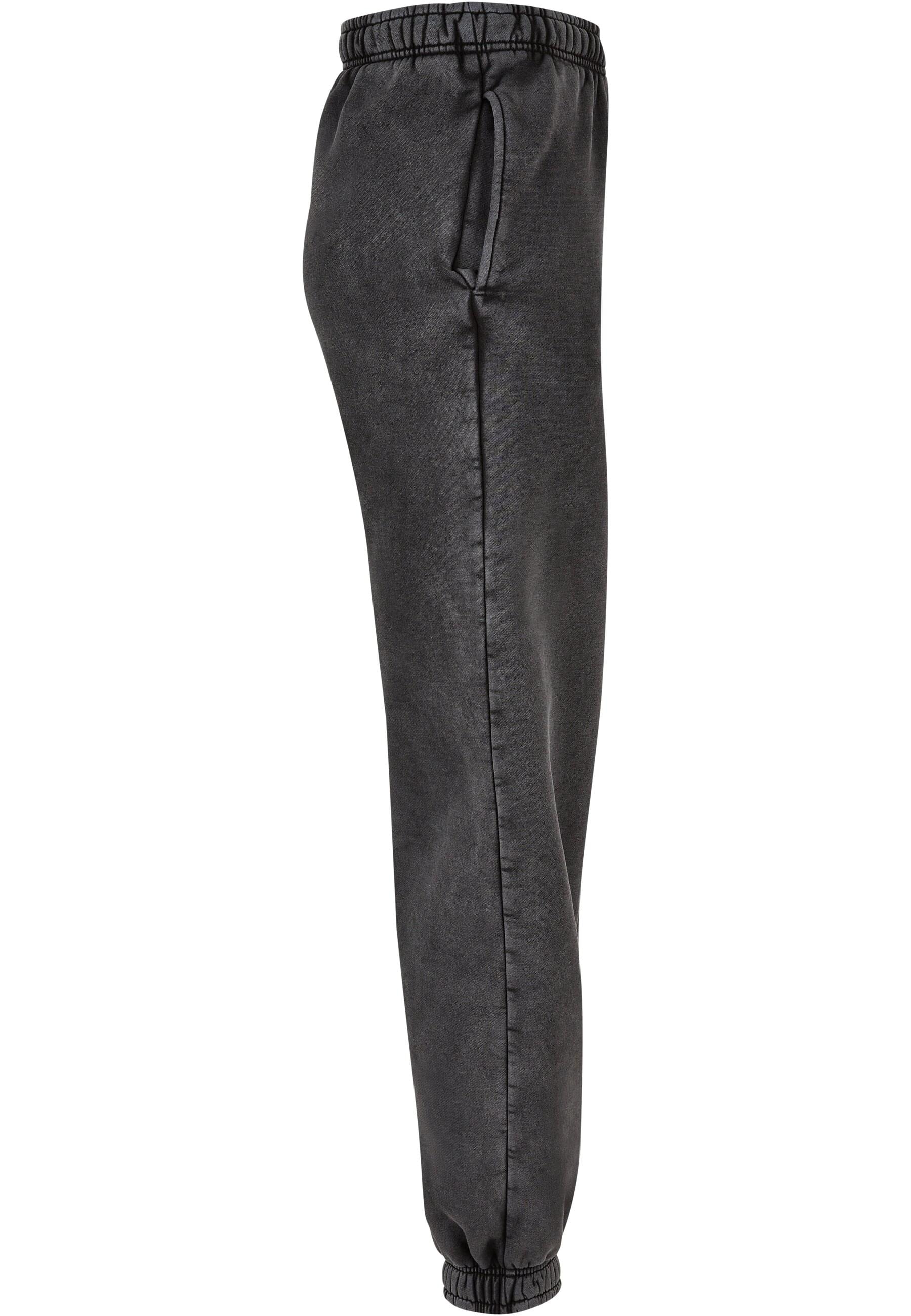 URBAN CLASSICS Jogginghose »Urban Classics Damen Ladies High Waist Stone Washed Sweat Pants«, (1 tlg.)