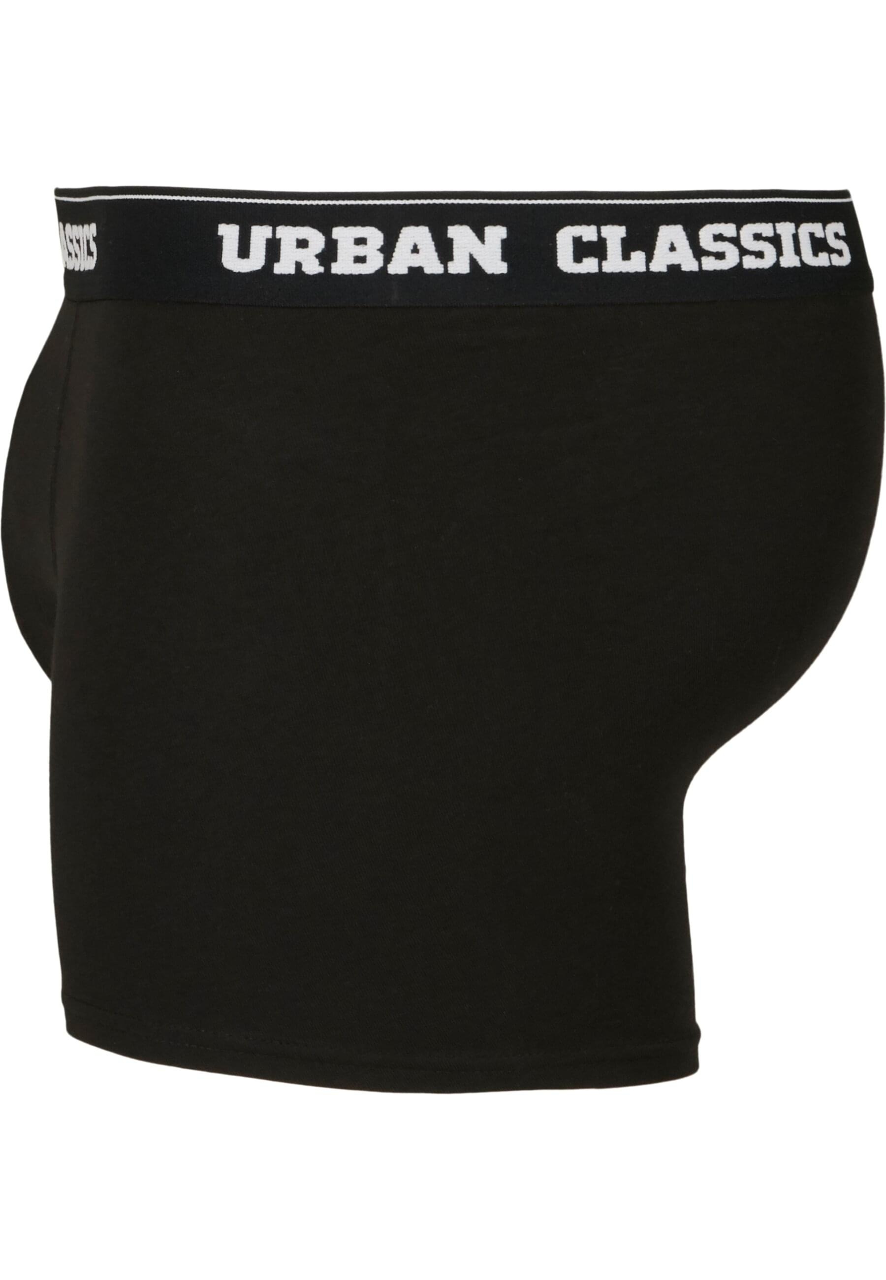 URBAN CLASSICS Boxershorts »Urban Classics Herren Men Boxer Shorts Double Pack«, (1 St.)