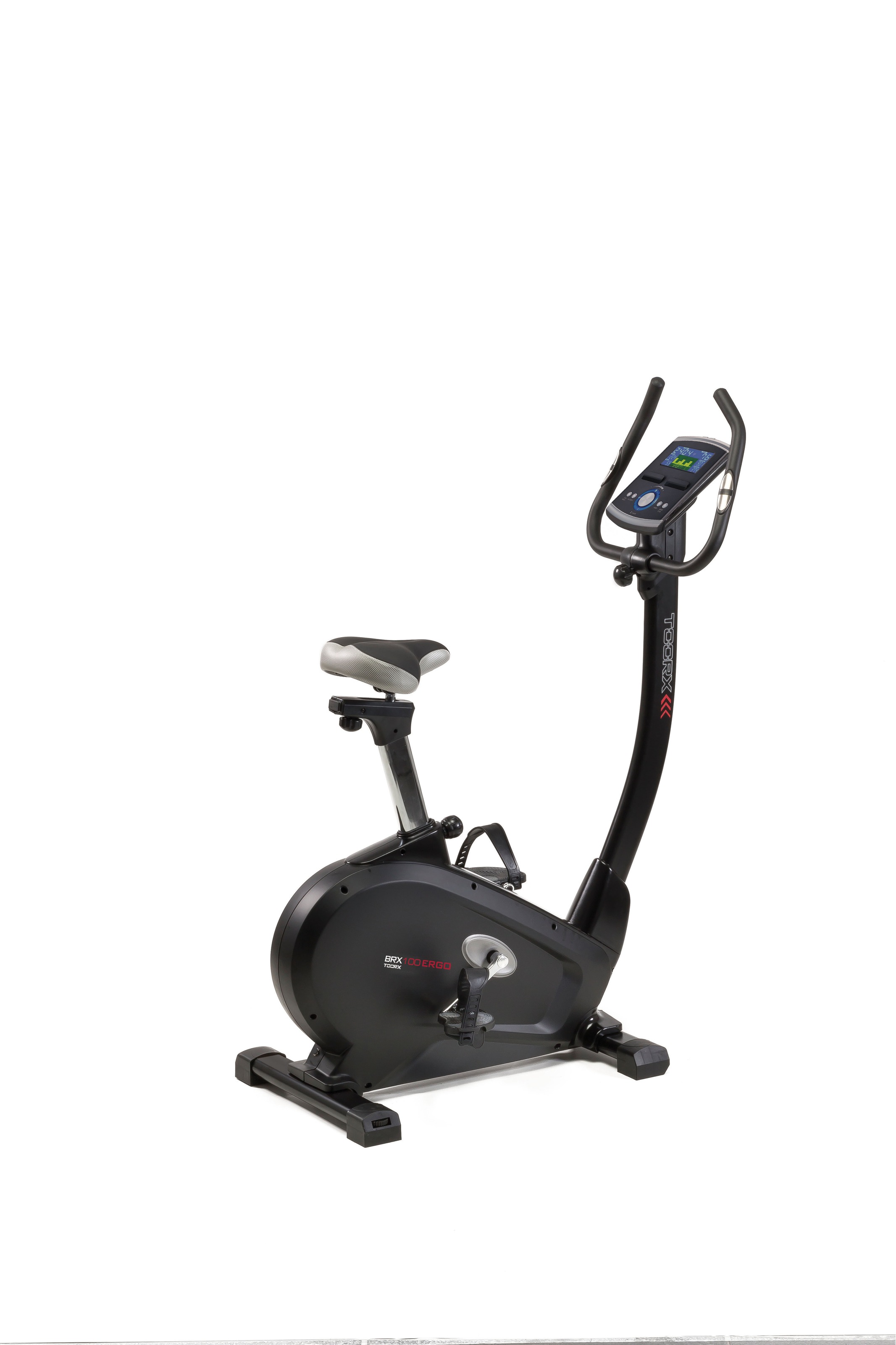 TOORX Ergometer, ohne Unterlegmatteweiß, neutral, Heimtrainer